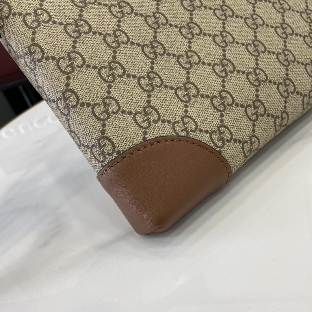 Gucci GG Emblem Small Business Case - DopestKickz