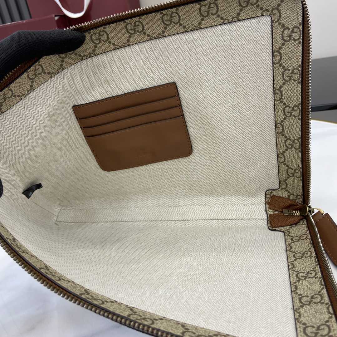 Gucci GG Emblem Small Business Case - DopestKickz