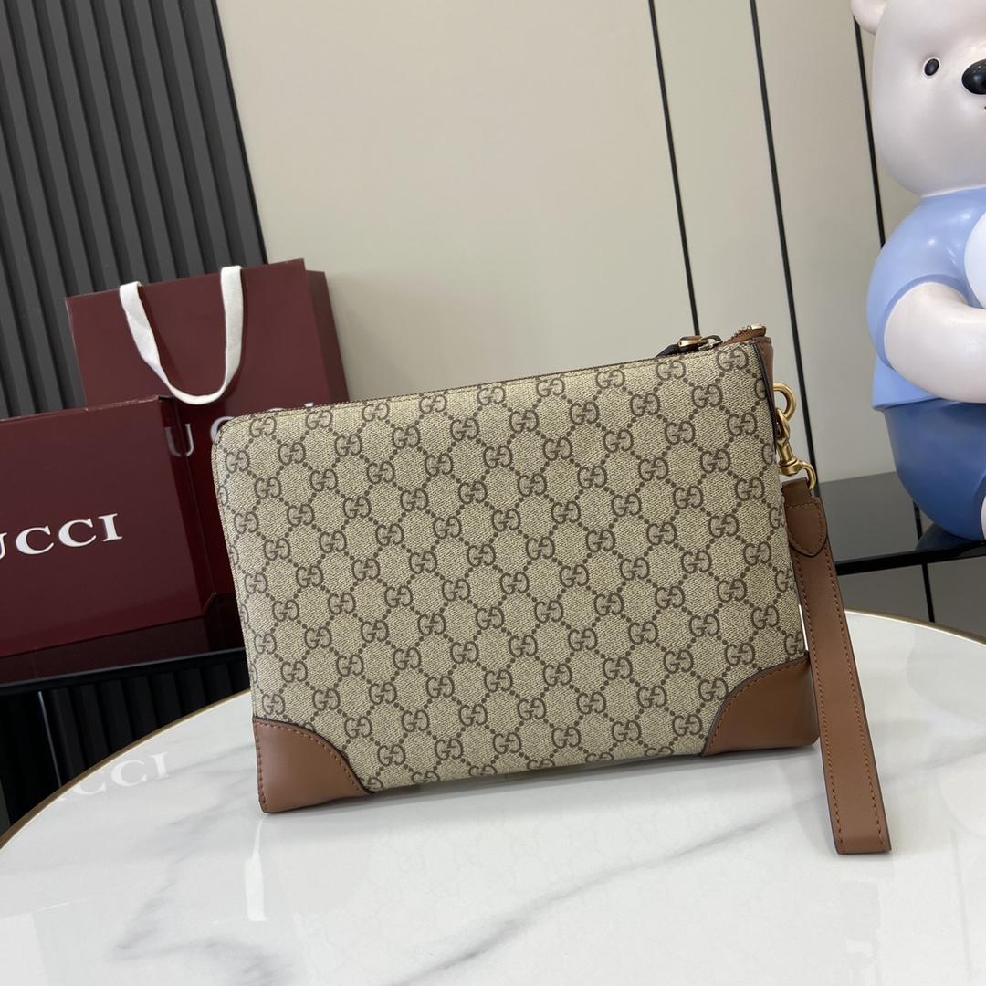 Gucci GG Emblem Small Business Case - DopestKickz