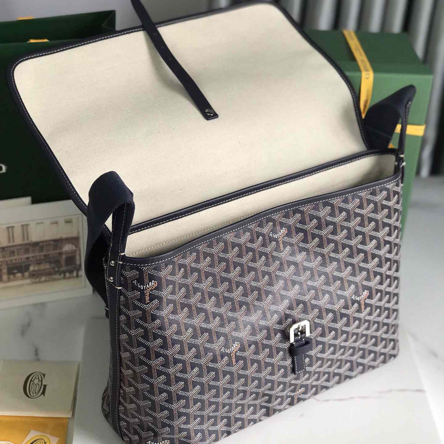 Goyard Capetien MM Messenger Bag   - DopestKickz