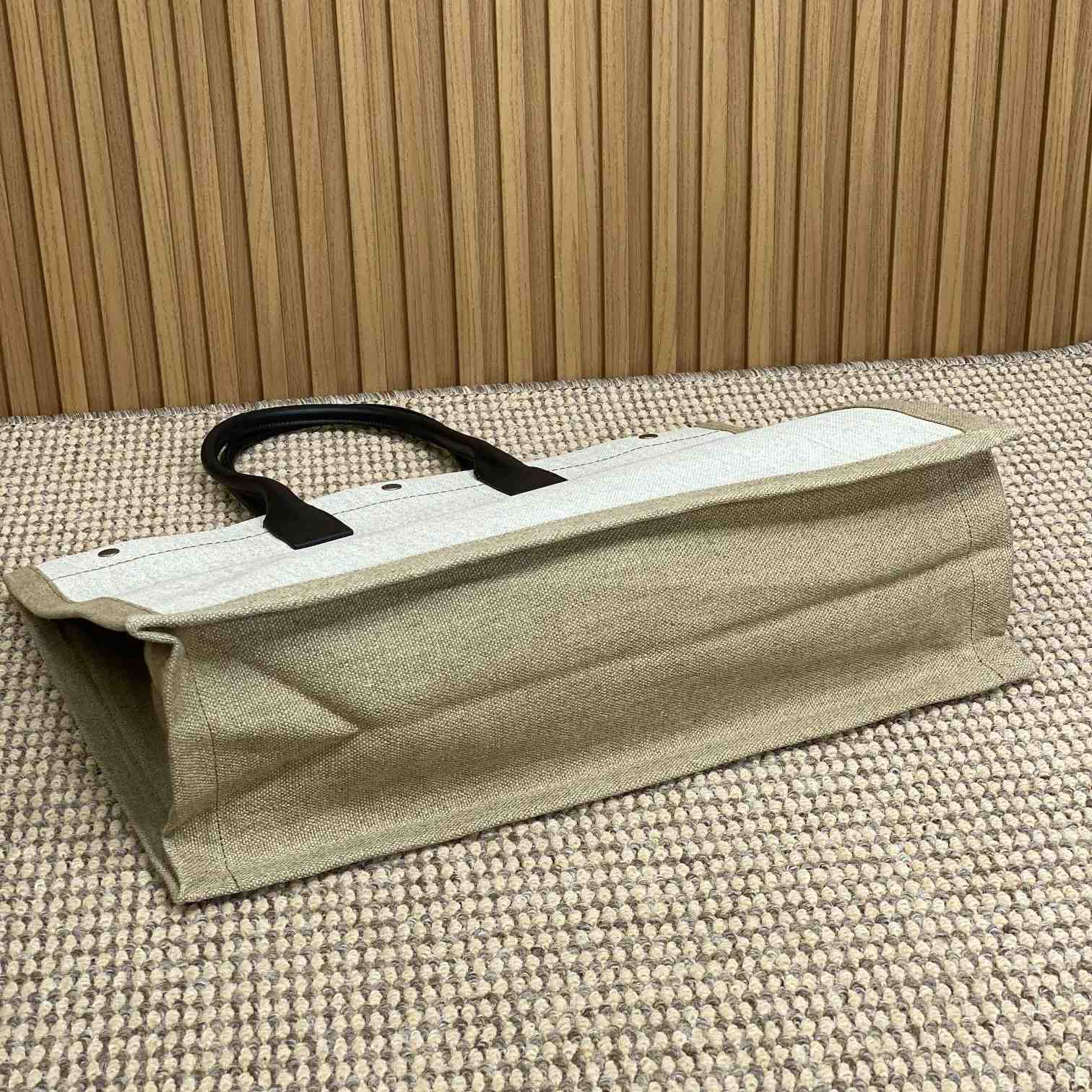 Saint Laurent Rive Gauche Tote In Canvas - DopestKickz