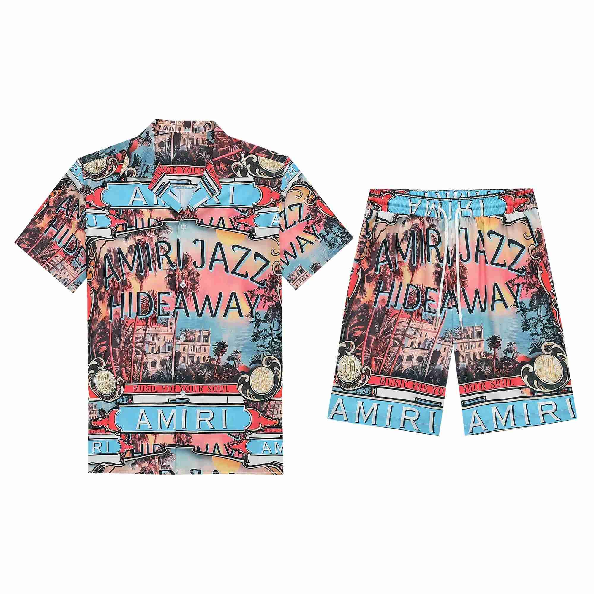 Amiri Shirt & Shorts - DopestKickz