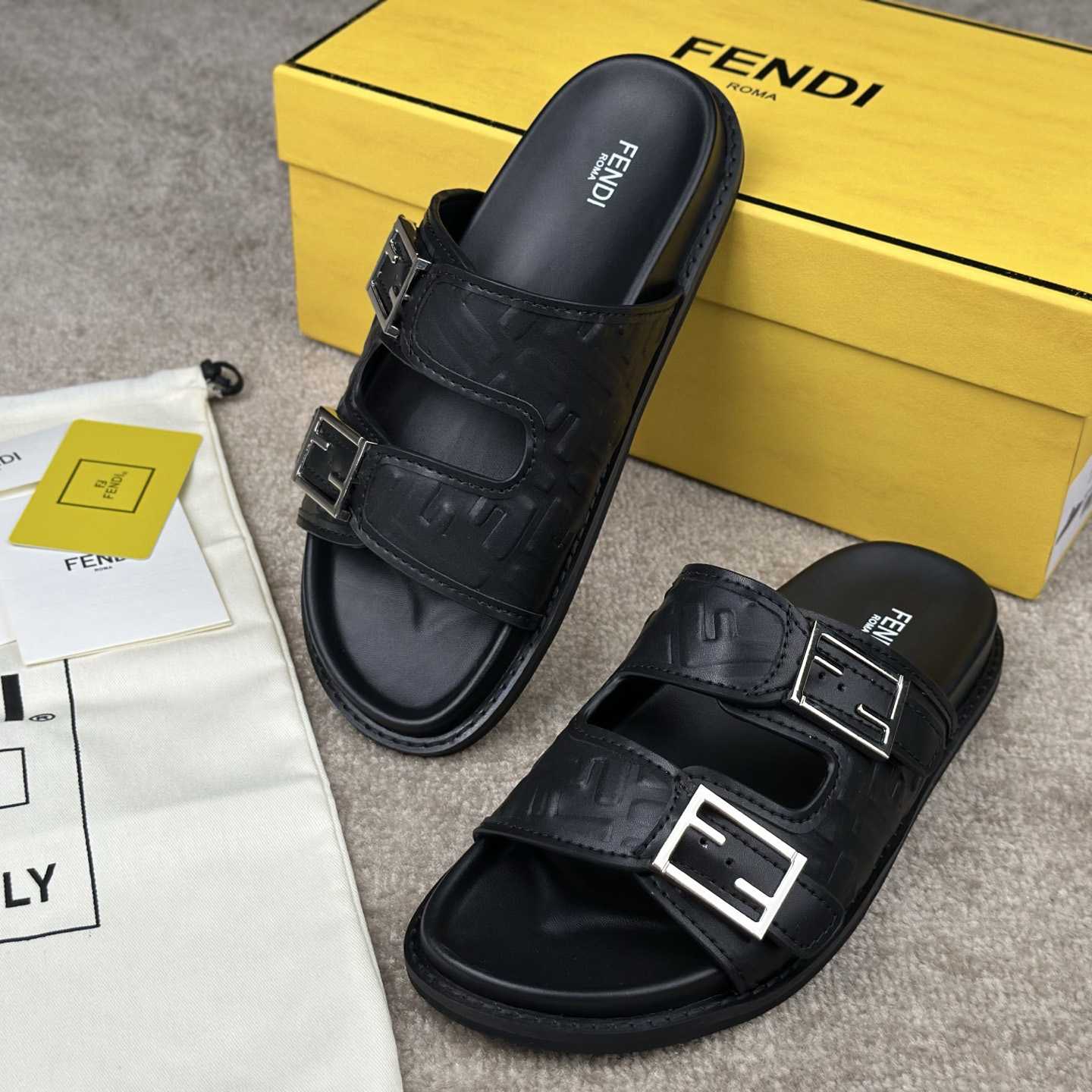 Fendi Feel Sandals  - DopestKickz