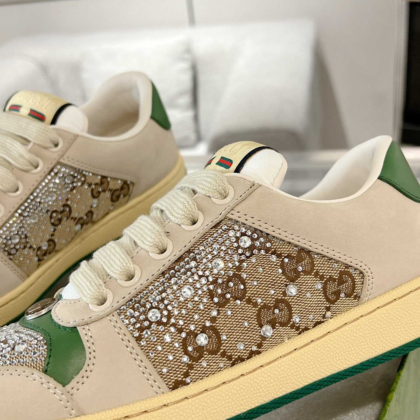 Gucci Women's Screener Sneaker - DopestKickz