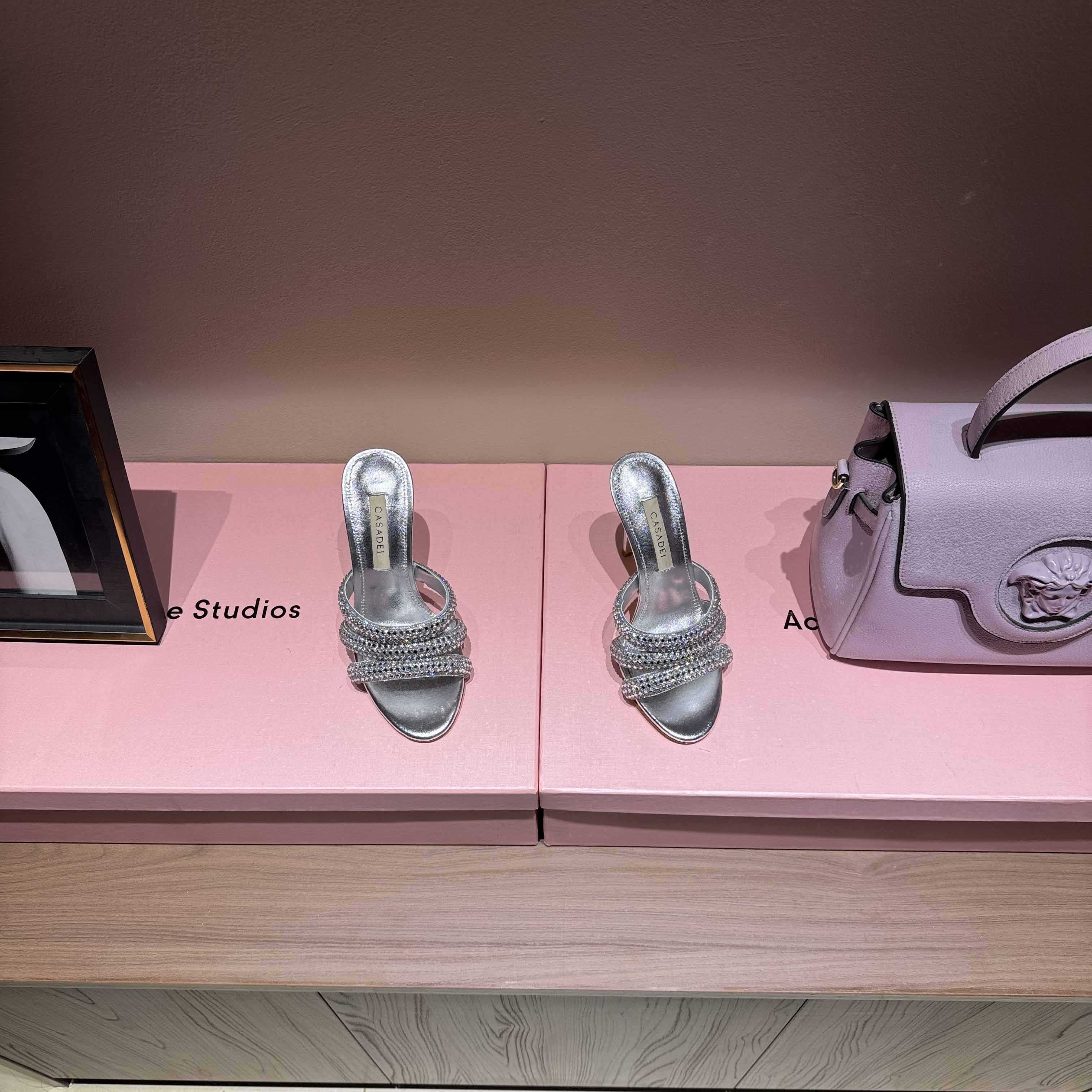 Casadei Julia Stratosphere Mules - DopestKickz