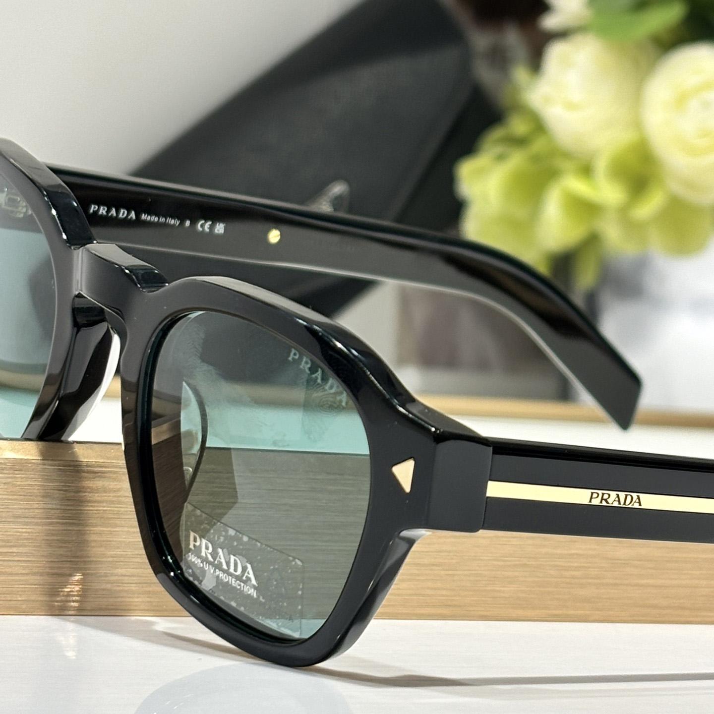 Prada Sunglasses With Iconic Metal Plaque   SPR A16SF - DopestKickz