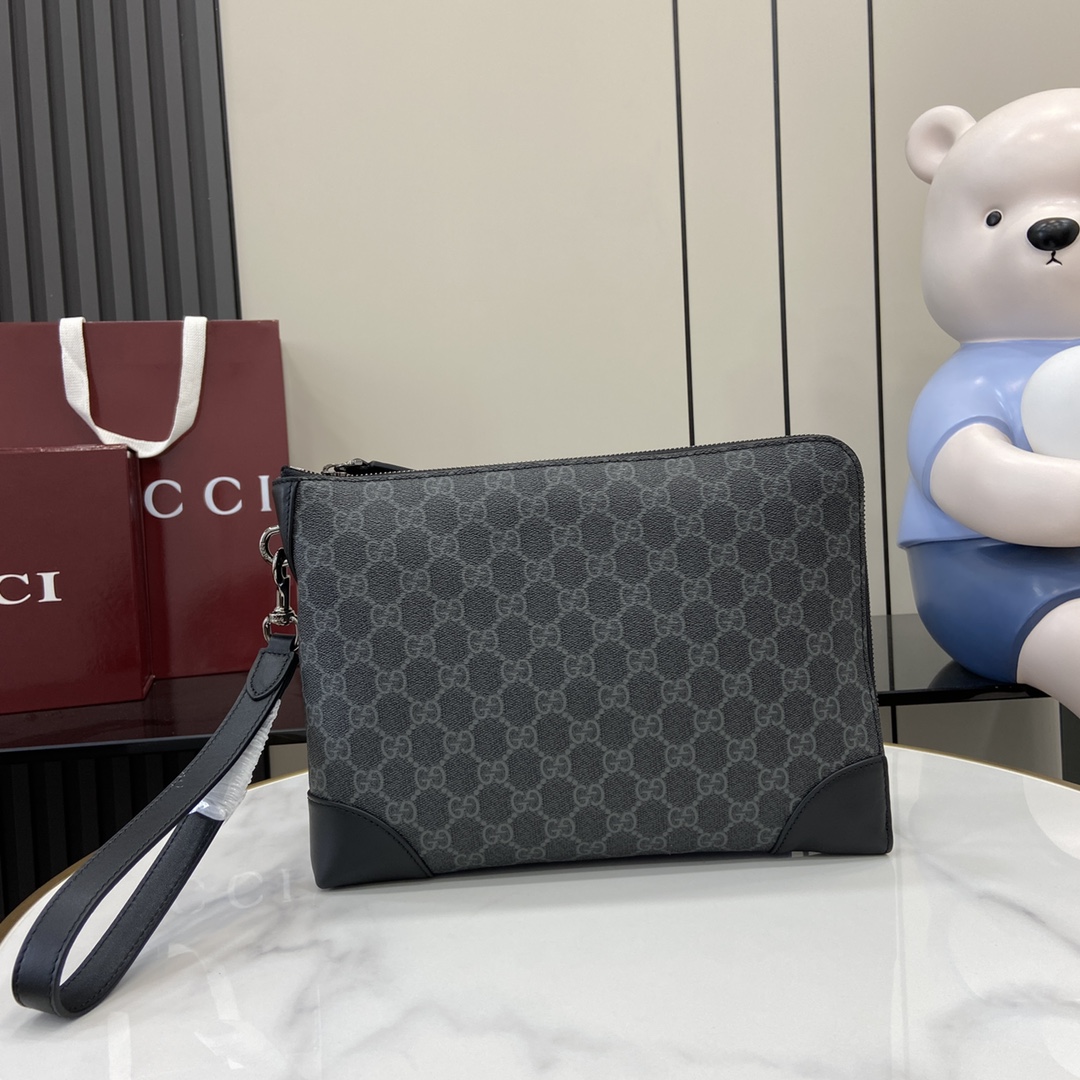 Gucci GG Emblem Small Business Case - DopestKickz