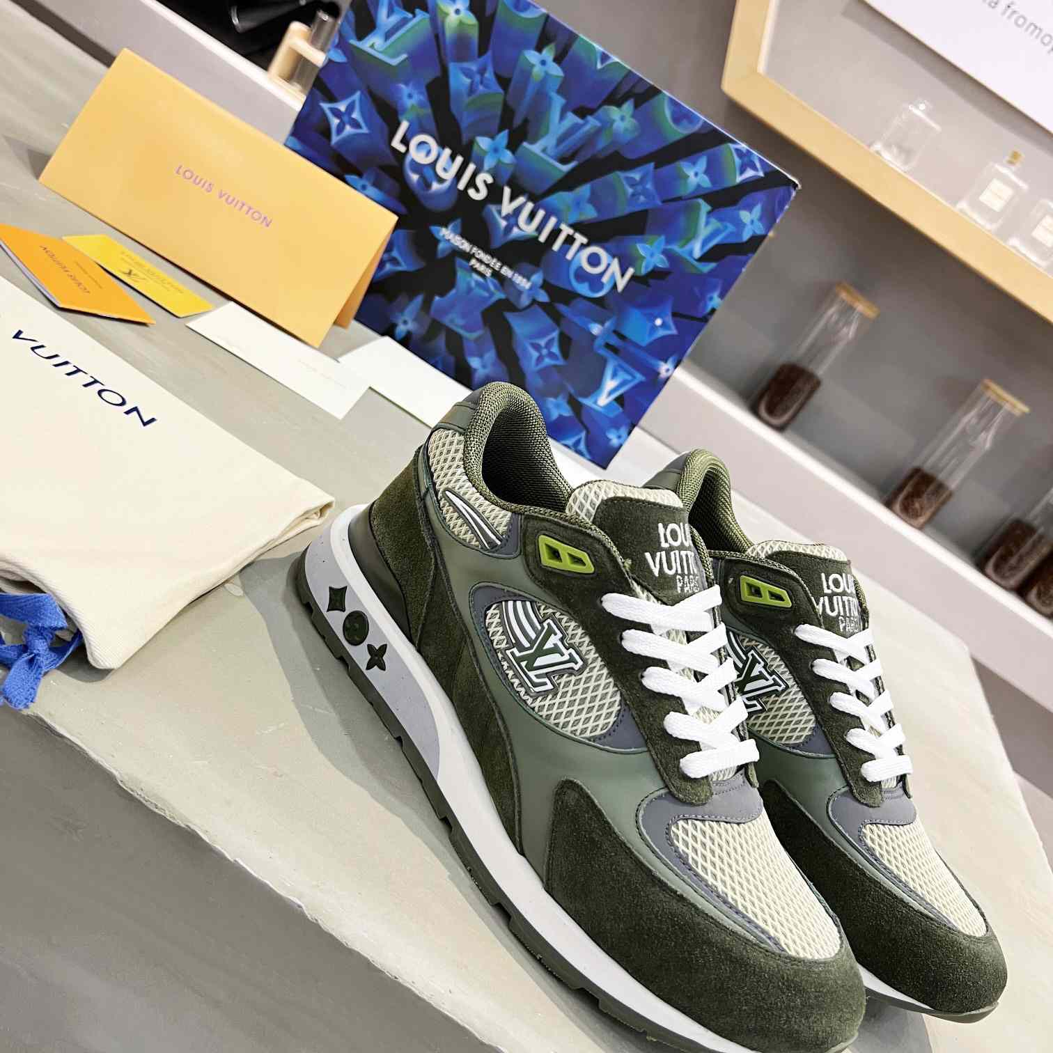 Louis Vuitton Run Away Sneaker   (upon uk size) - DopestKickz