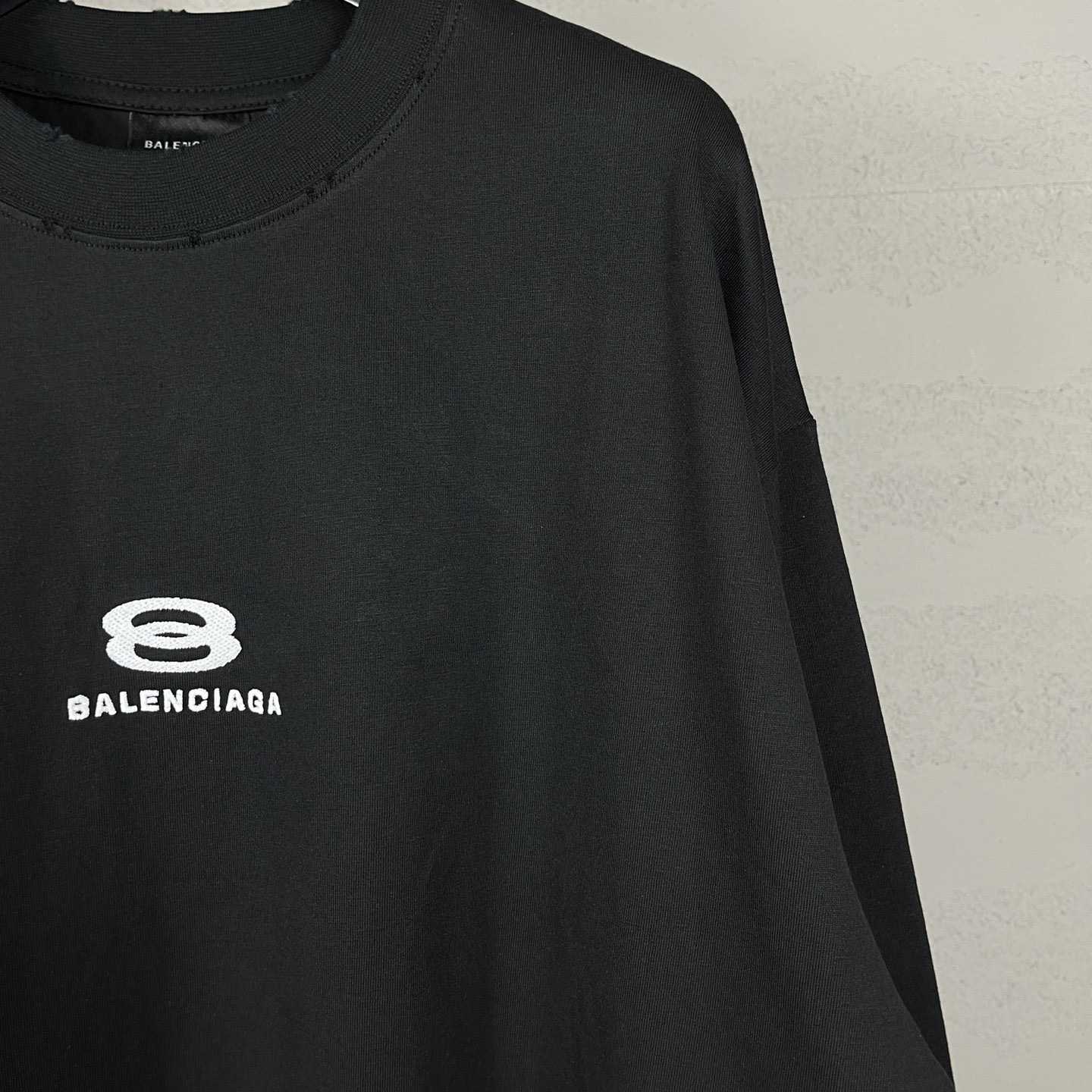 Balenciaga Unity Sports Icon Cropped T-Shirt - DopestKickz