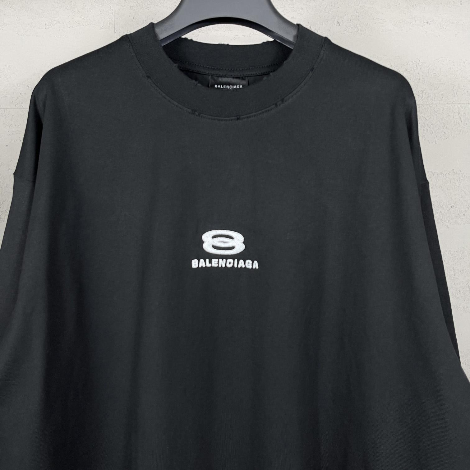 Balenciaga Unity Sports Icon Cropped T-Shirt - DopestKickz