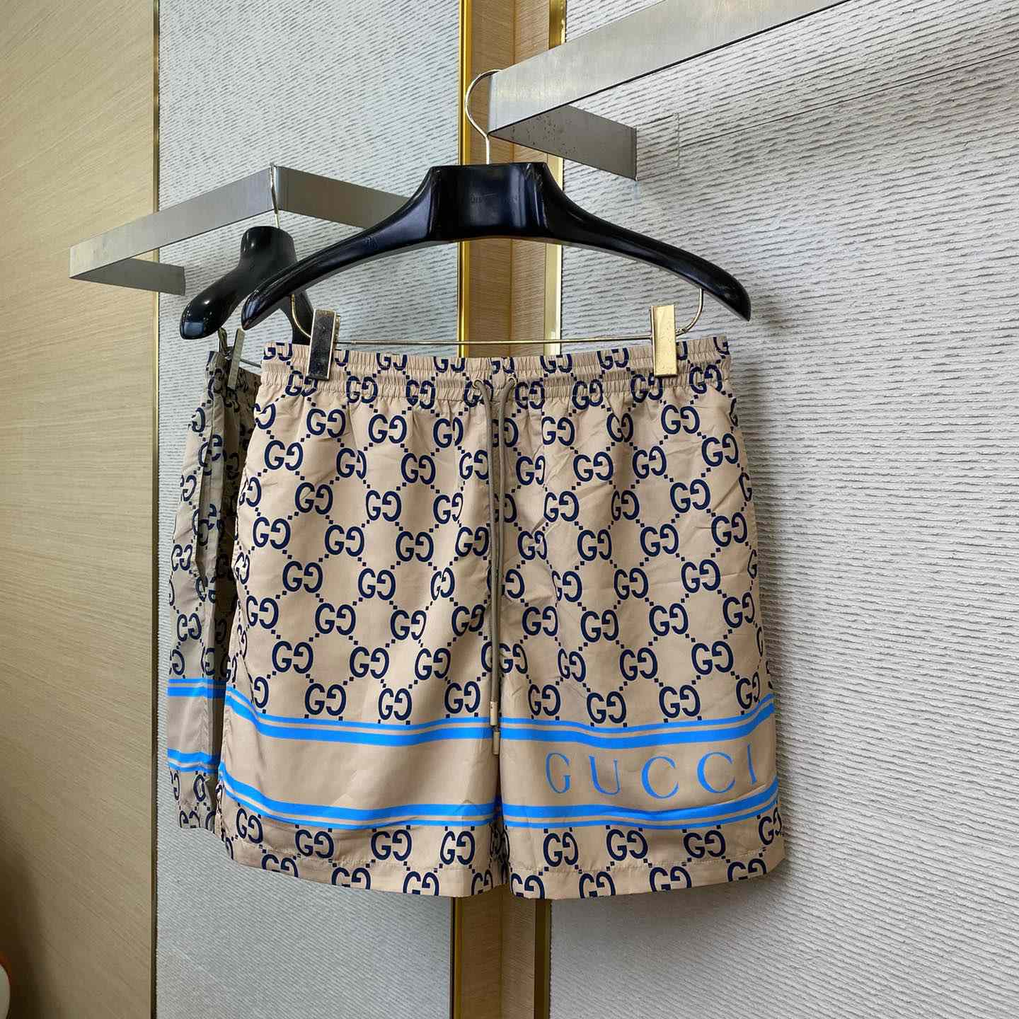 Gucci GG Nylon Swim Shorts  - DopestKickz