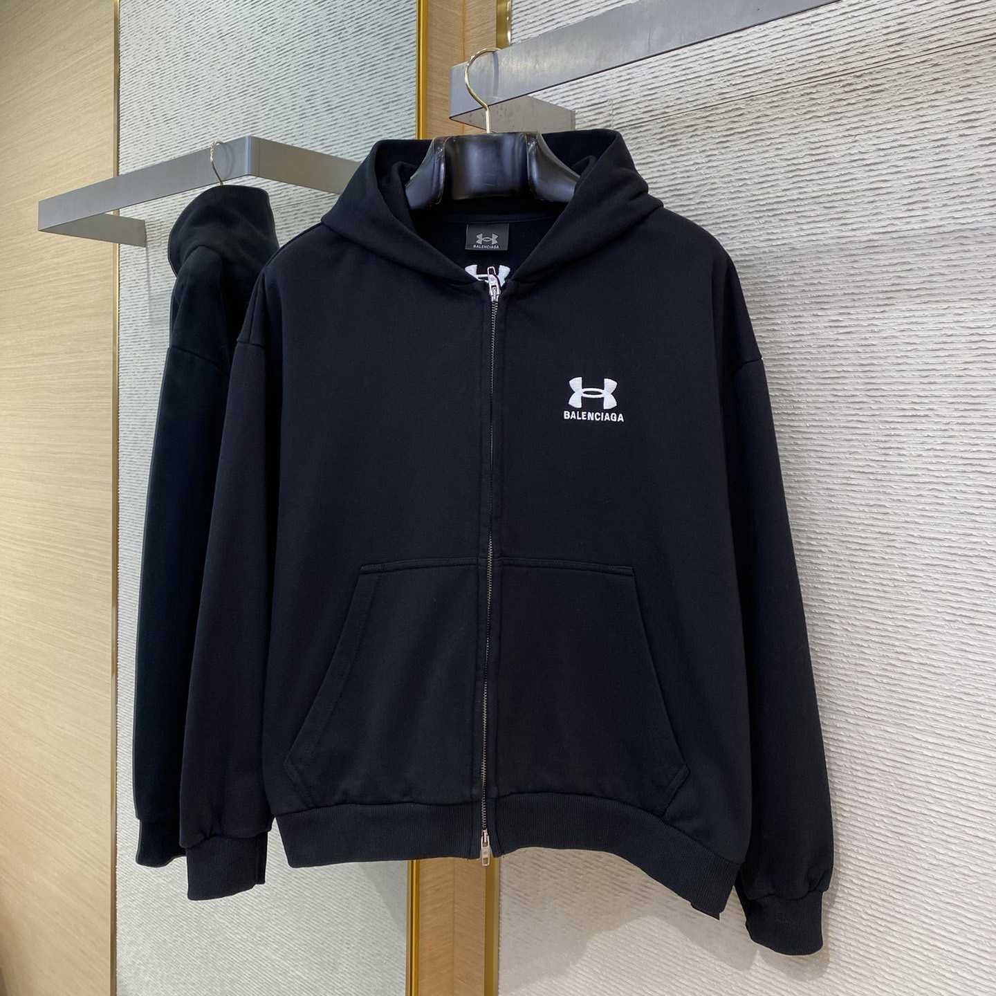Balenciaga Under Armour® Zip-Up Hoodie Regular Fit - DopestKickz