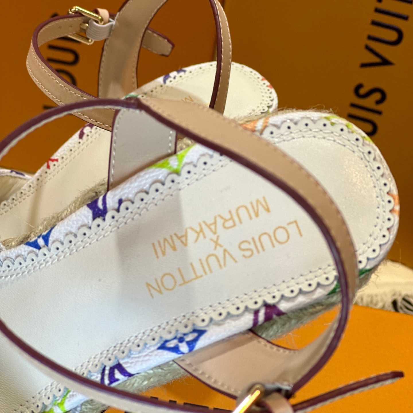 Louis Vuitton LV x TM Helios Wedge Sandal  1AGYX0 - DopestKickz