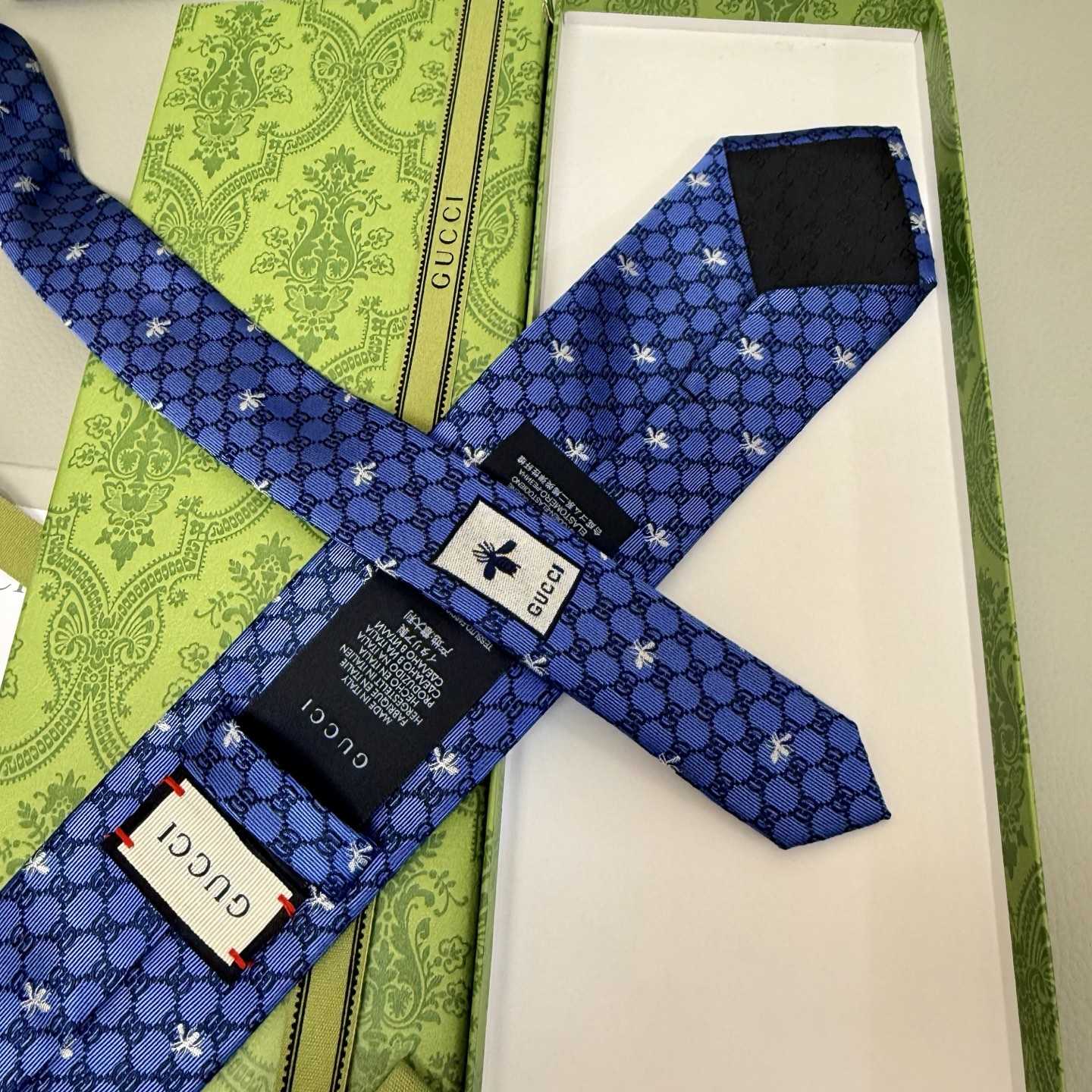 Gucci Silk Jacquard Tie - DopestKickz