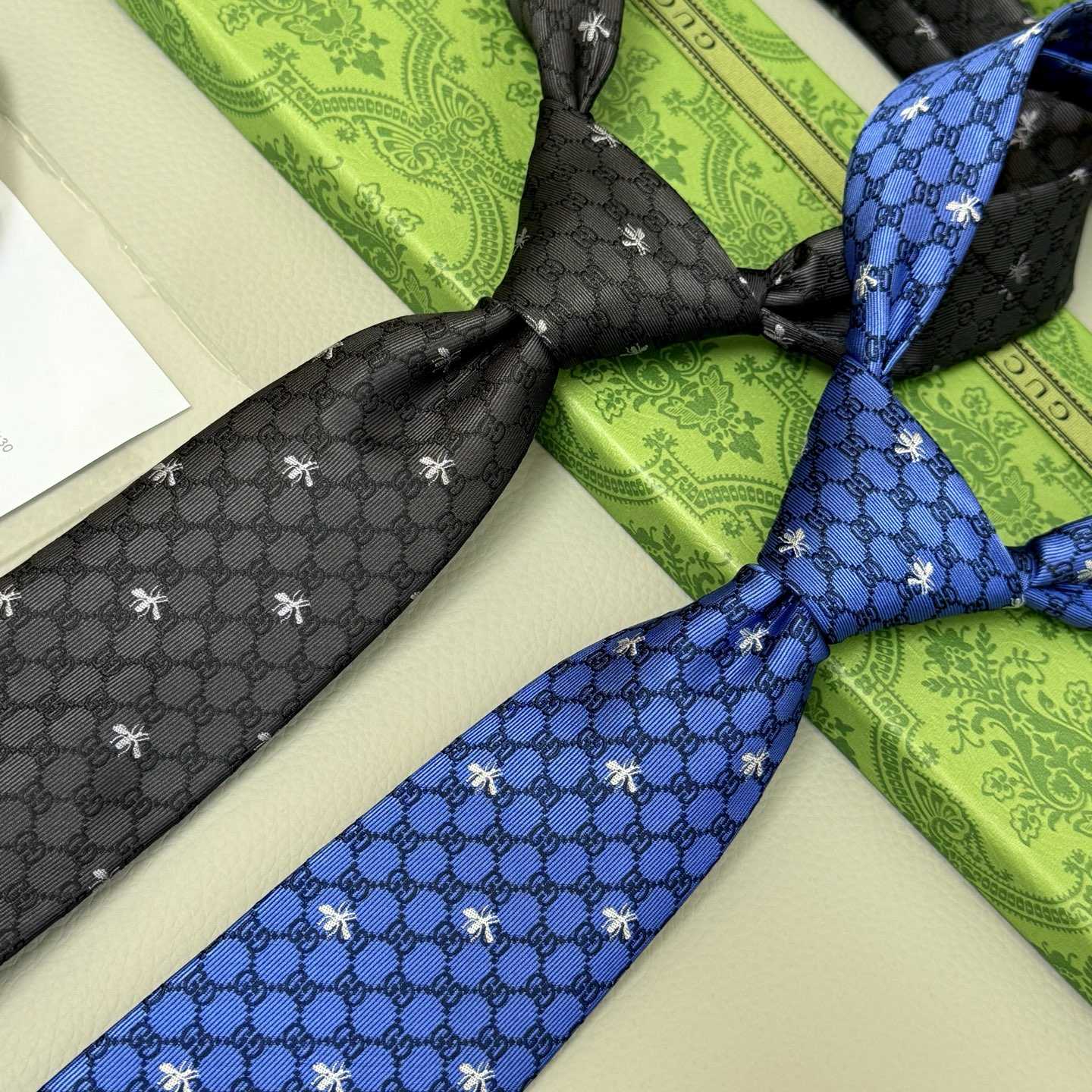 Gucci Silk Jacquard Tie - DopestKickz