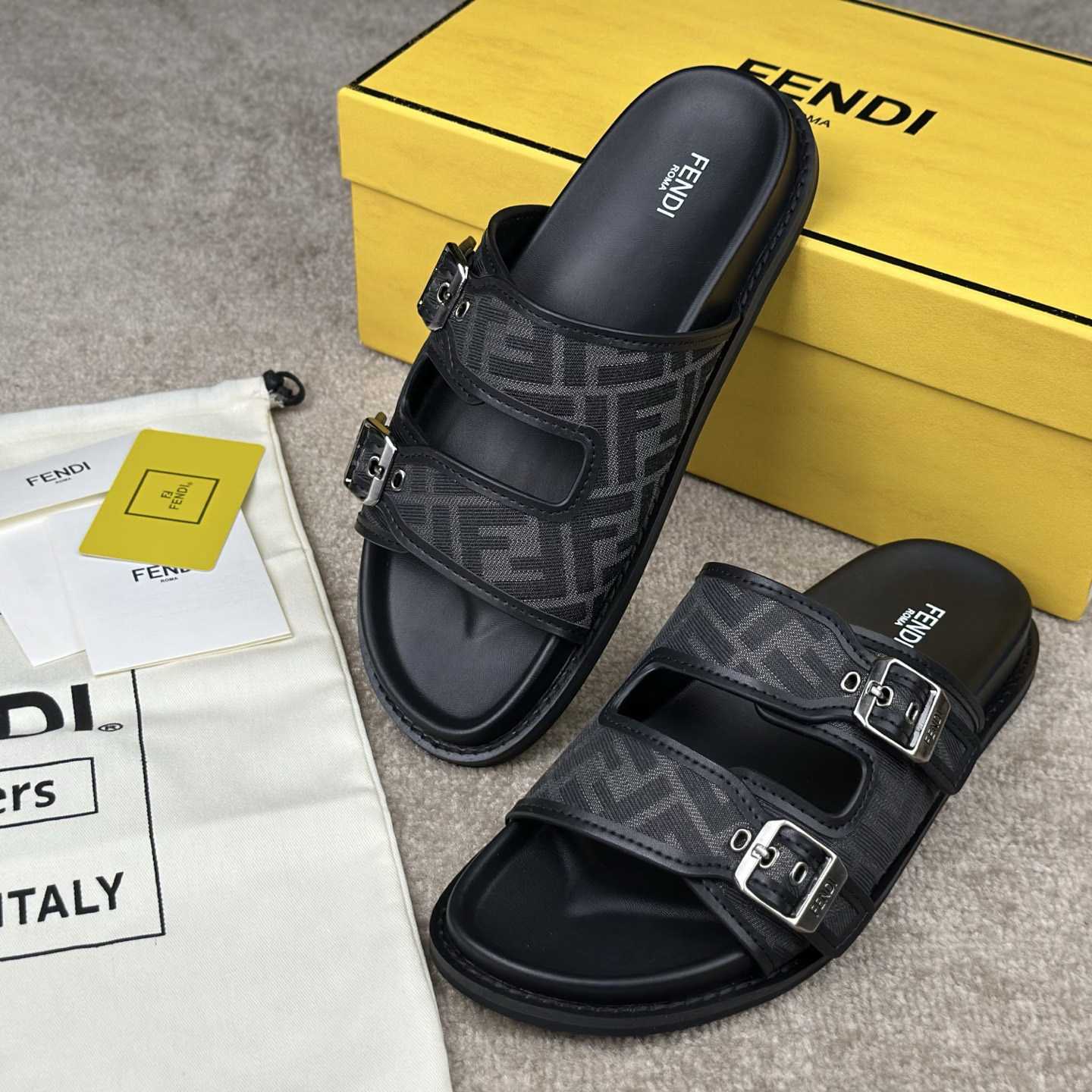 Fendi Feel Sandals  - DopestKickz