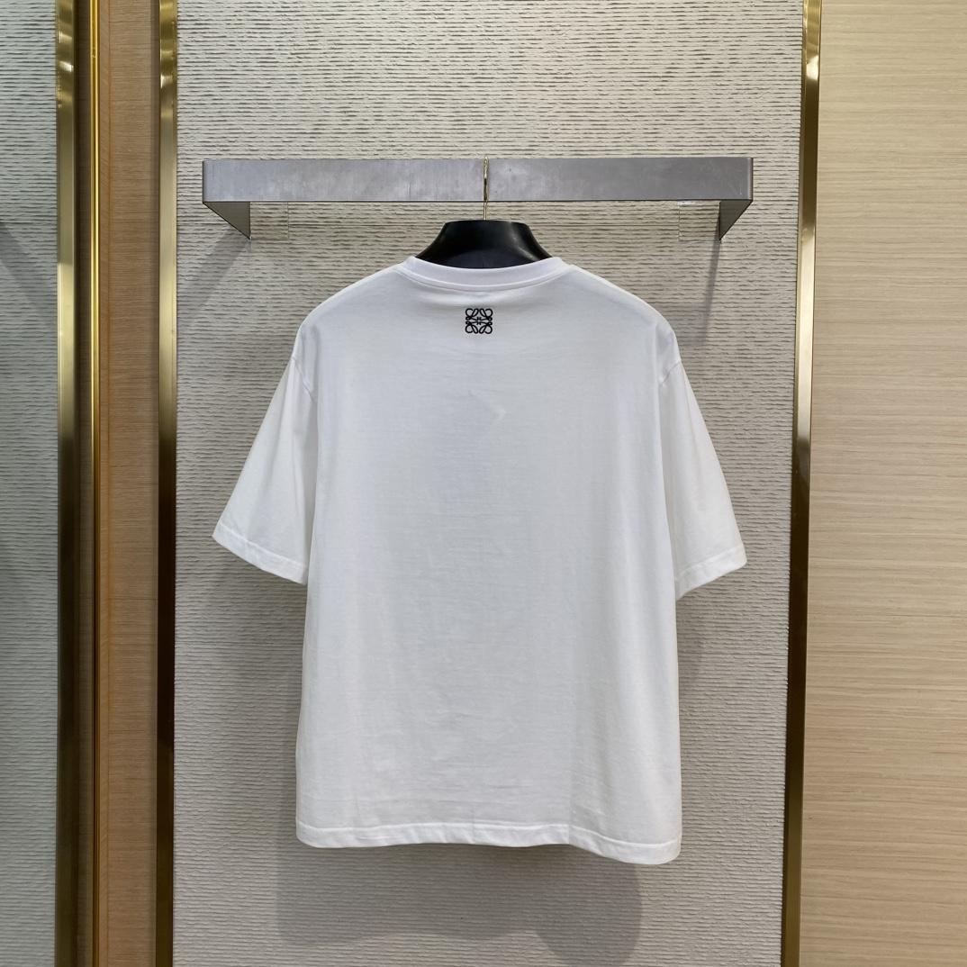Loewe Loose fit T-shirt In Cotton - DopestKickz