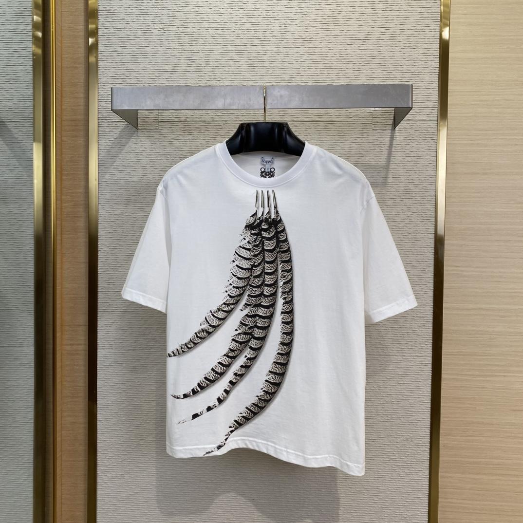 Loewe Loose fit T-shirt In Cotton - DopestKickz