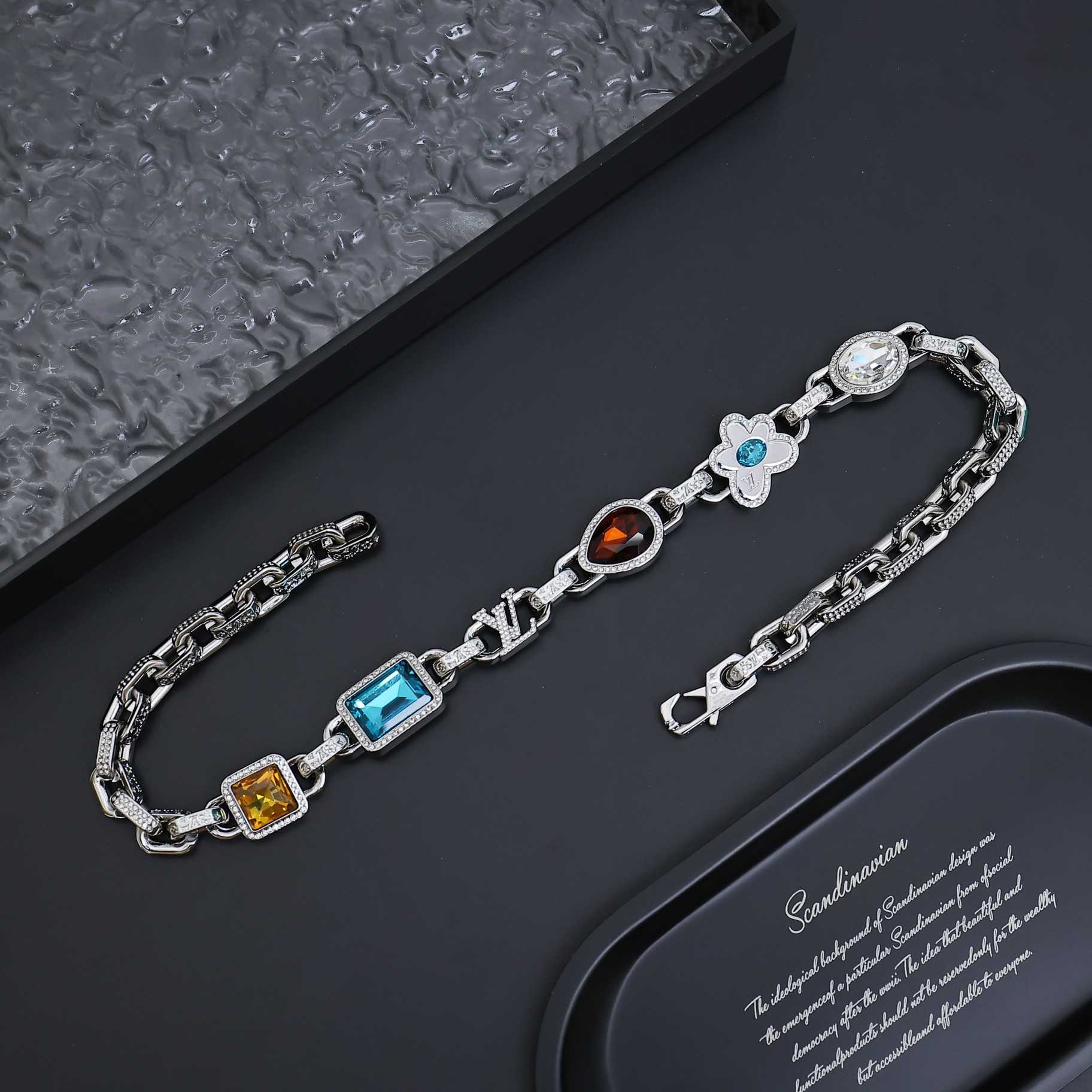 Louis Vuitton Paradise Stone Necklace   - DopestKickz