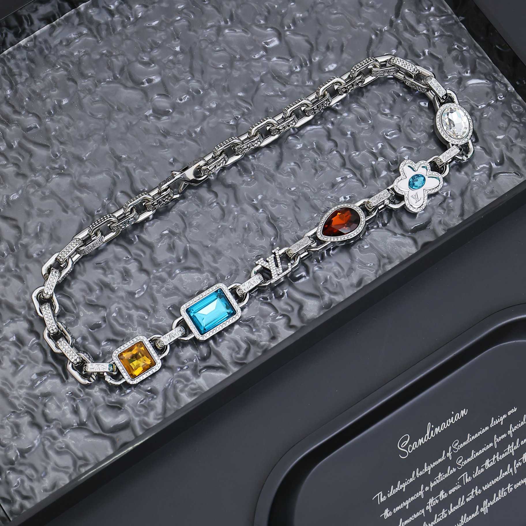 Louis Vuitton Paradise Stone Necklace   - DopestKickz