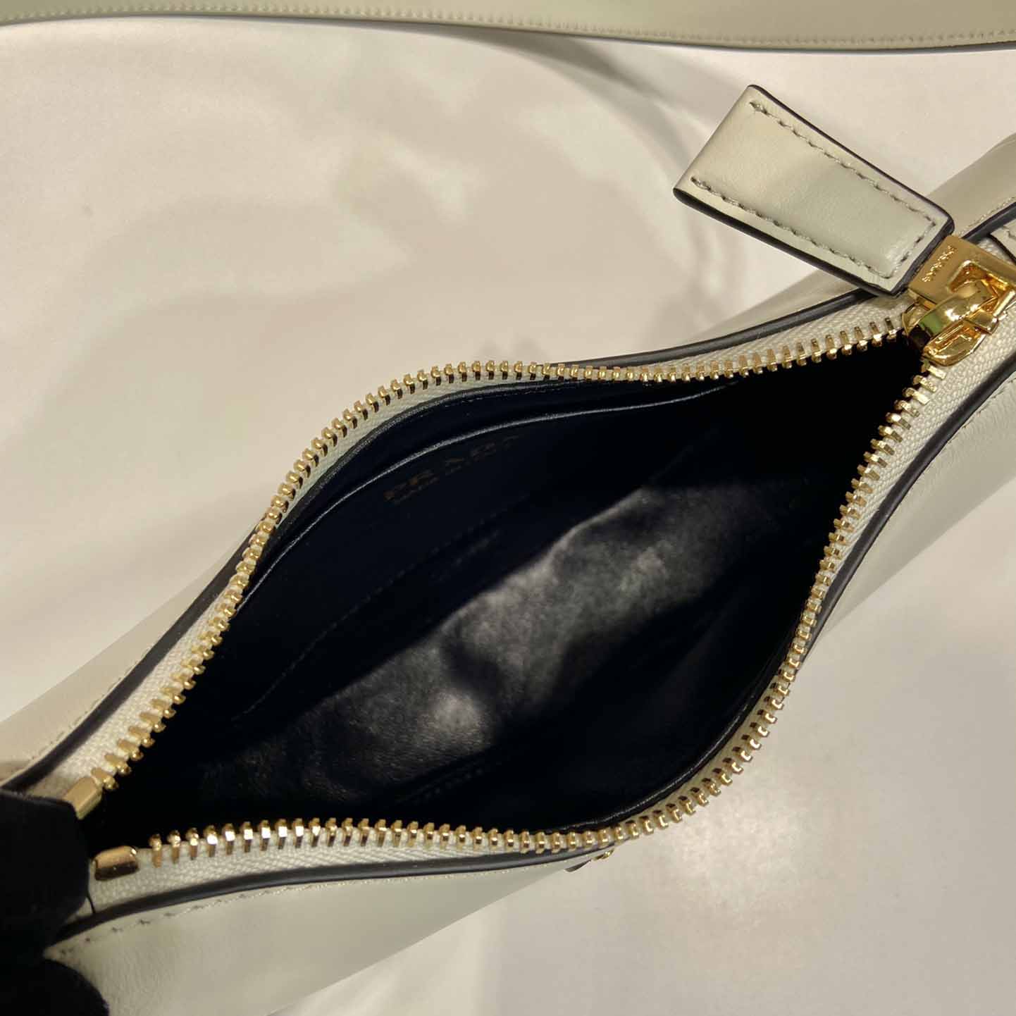 Prada Arqué Small Leather Shoulder Bag - DopestKickz