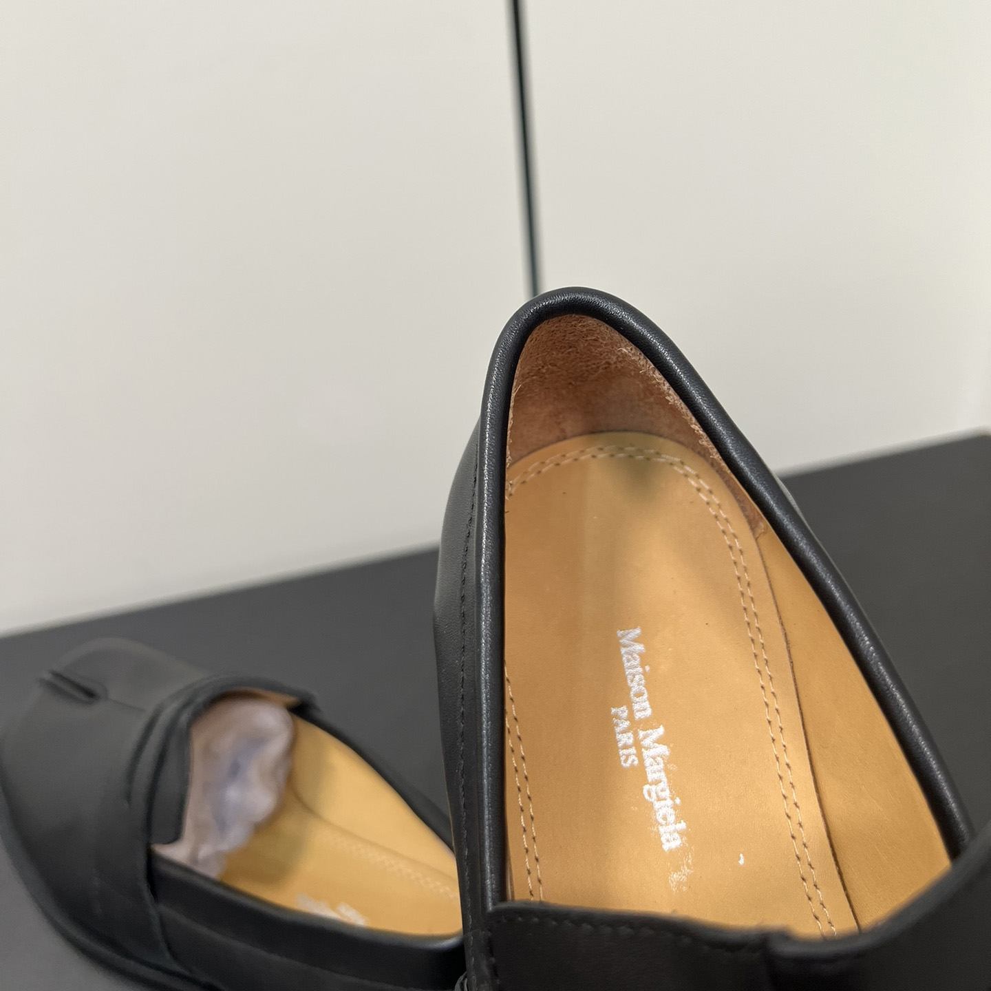 Maison Margiela Tabi Leather Loafers - DopestKickz