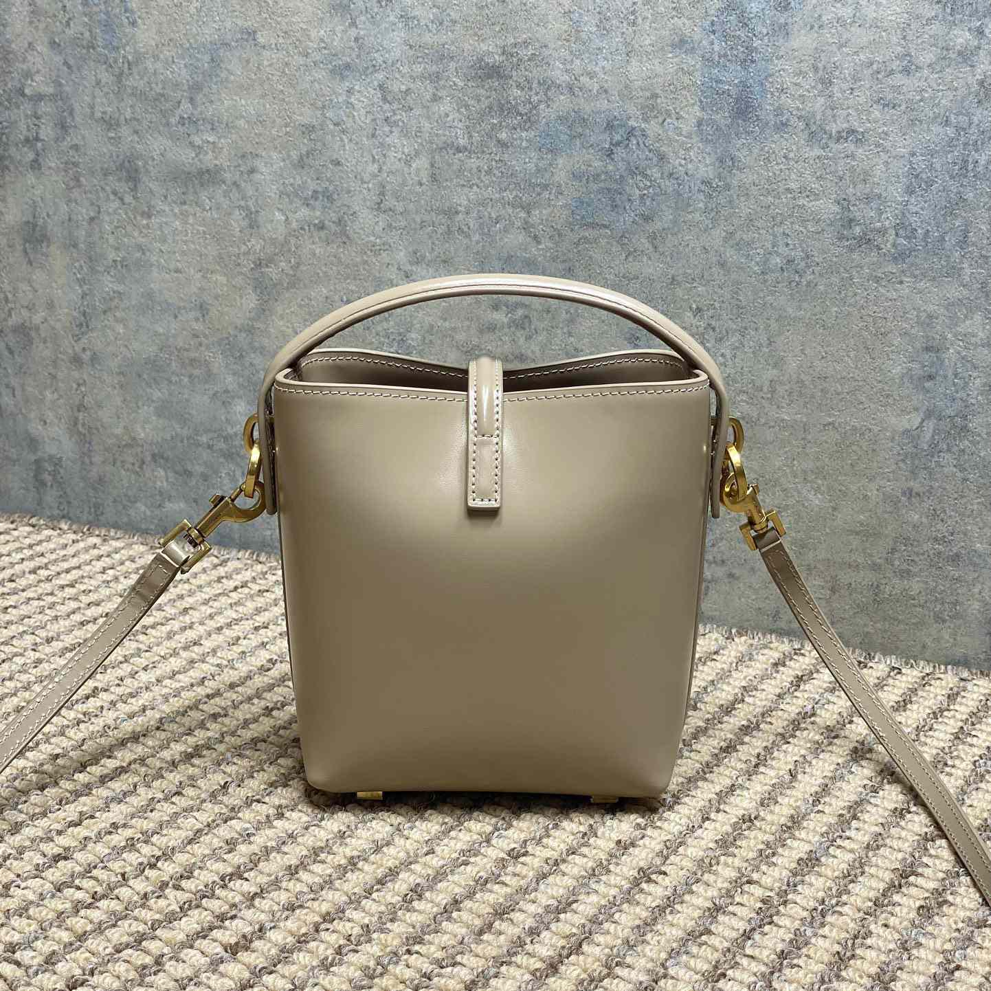 Saint Laurent Le 37 Mini In Shiny Leather - DopestKickz