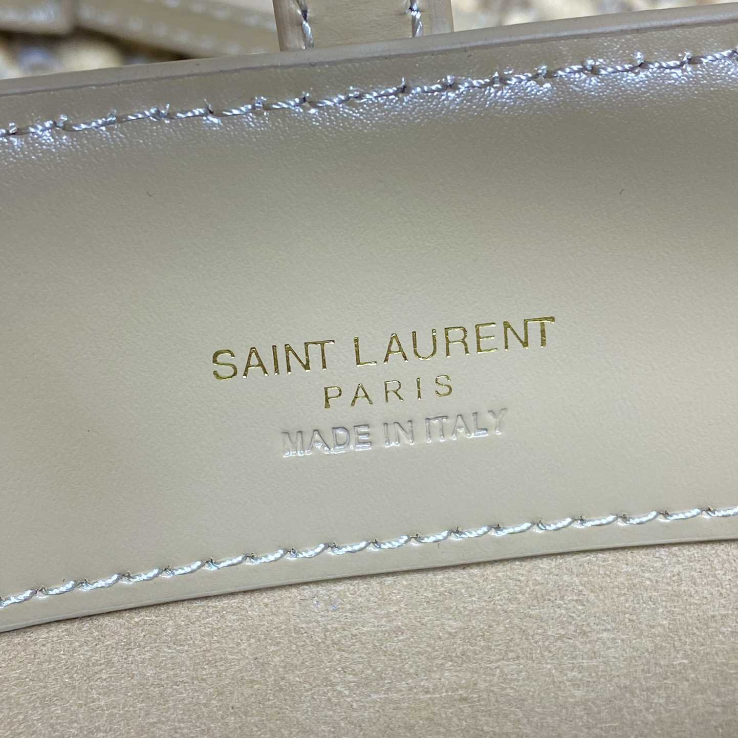 Saint Laurent Le 37 Mini In Shiny Leather - DopestKickz