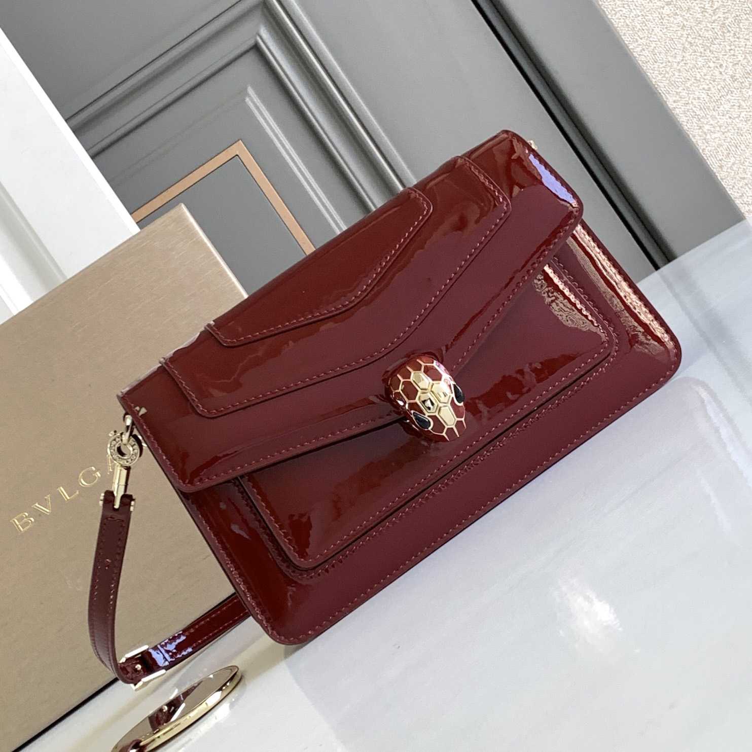 Bvlgari Serpenti Forever Shoulder Bag  22*15*4.5Cm - DopestKickz