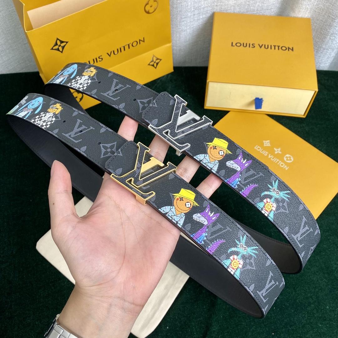 Louis Vuitton Reversible Belt    40mm - DopestKickz