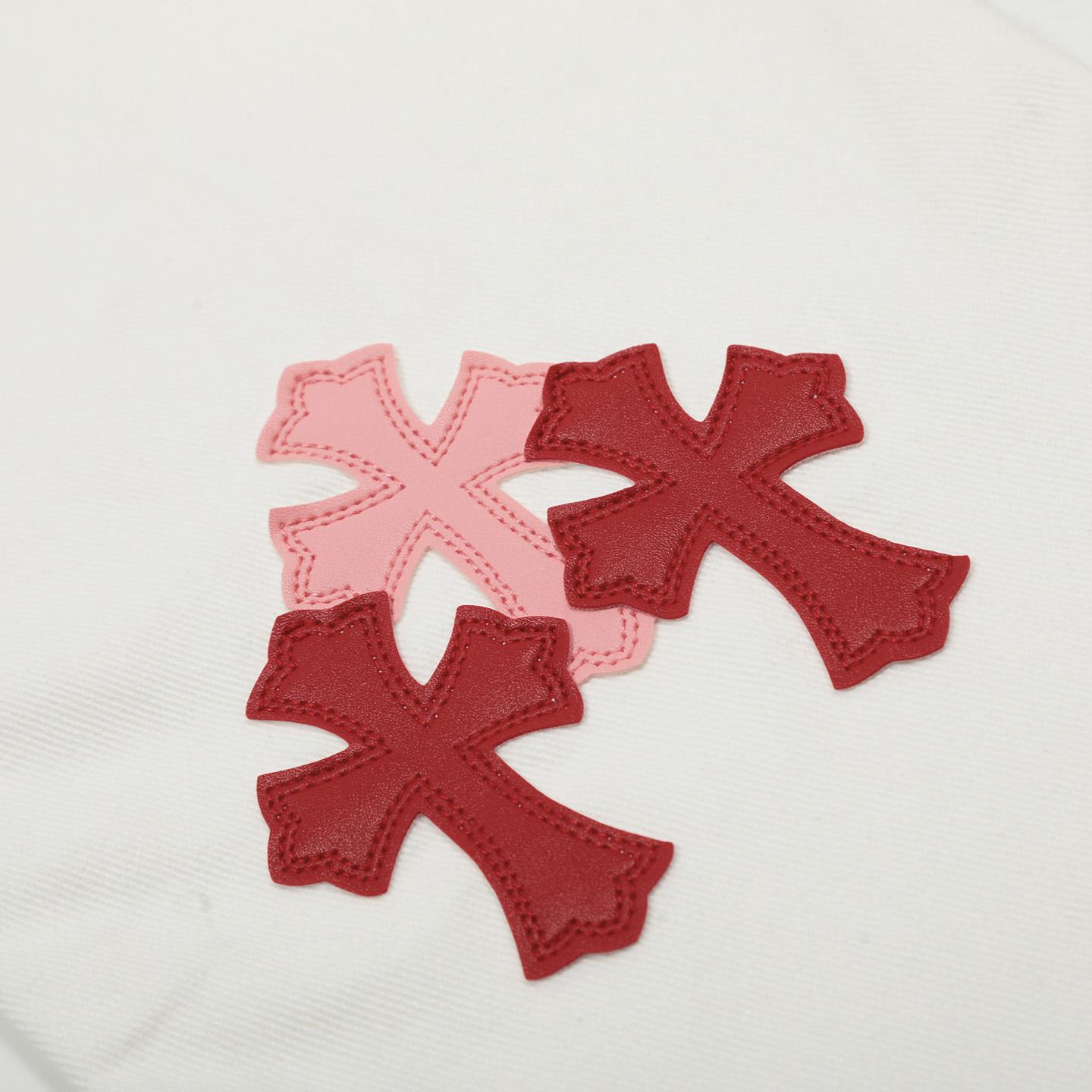 Chrome Hearts Cross Patch Jeans - DopestKickz