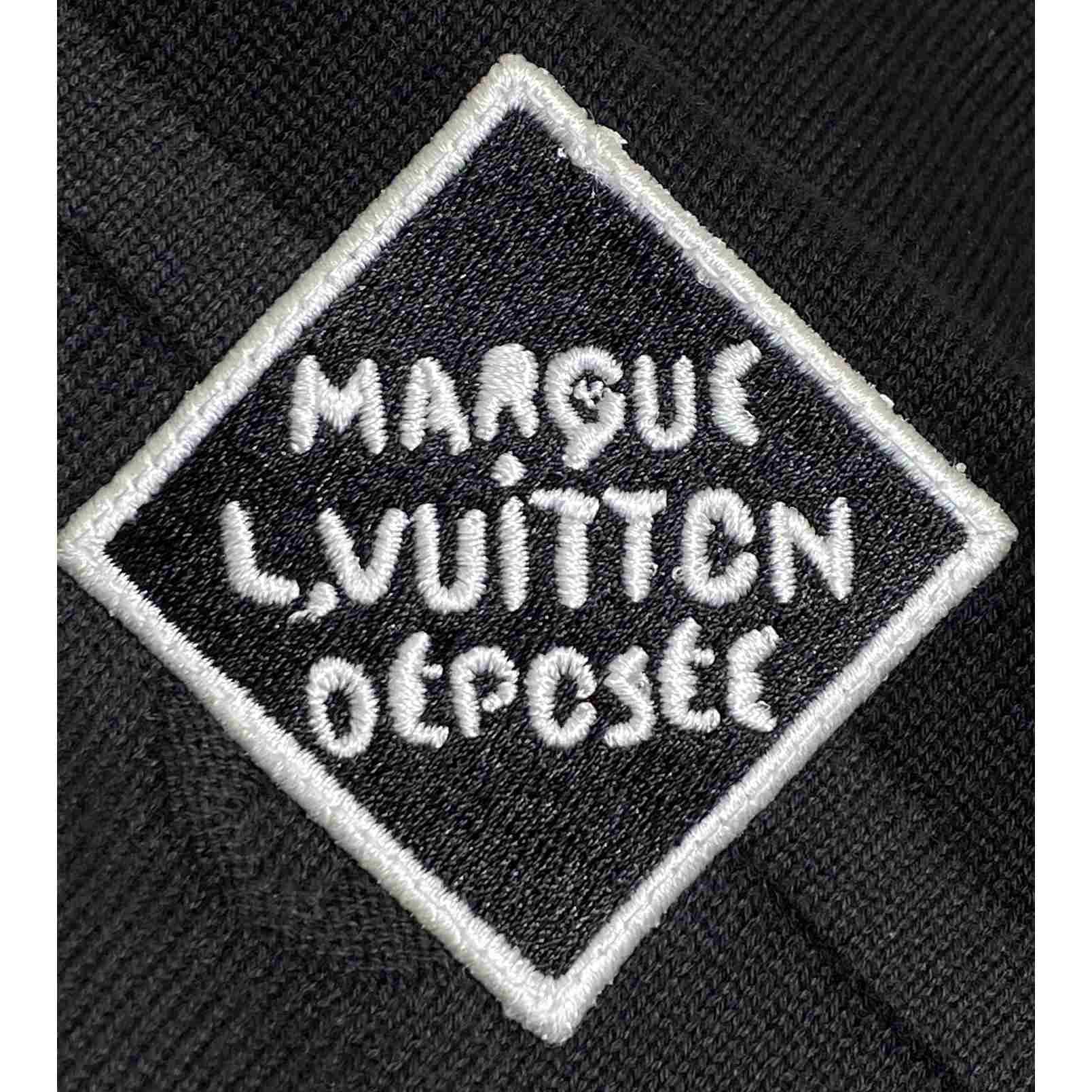 Louis Vuitton Monogram Jacquard Long-Sleeved Polo Shirt   1AGTMB - DopestKickz