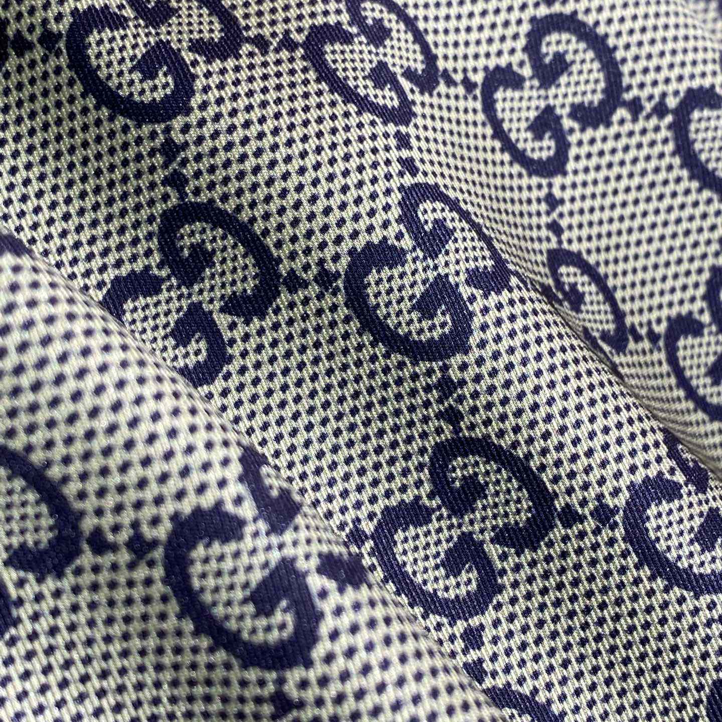 Gucci GG Horsebit Print Silk Twill Short - DopestKickz