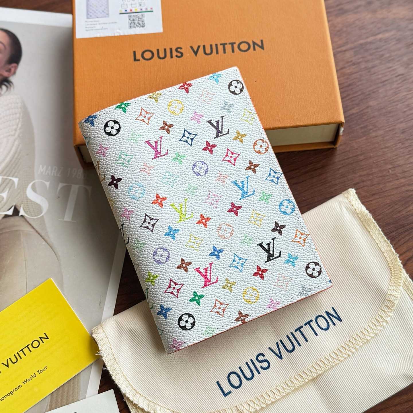 Louis Vuitton LV x TM Passport Cover   M14178 - DopestKickz