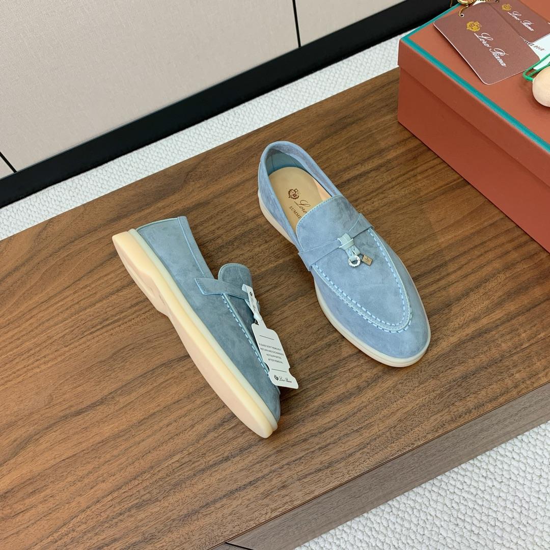 Loro Piana Summer Walk Loafers - DopestKickz