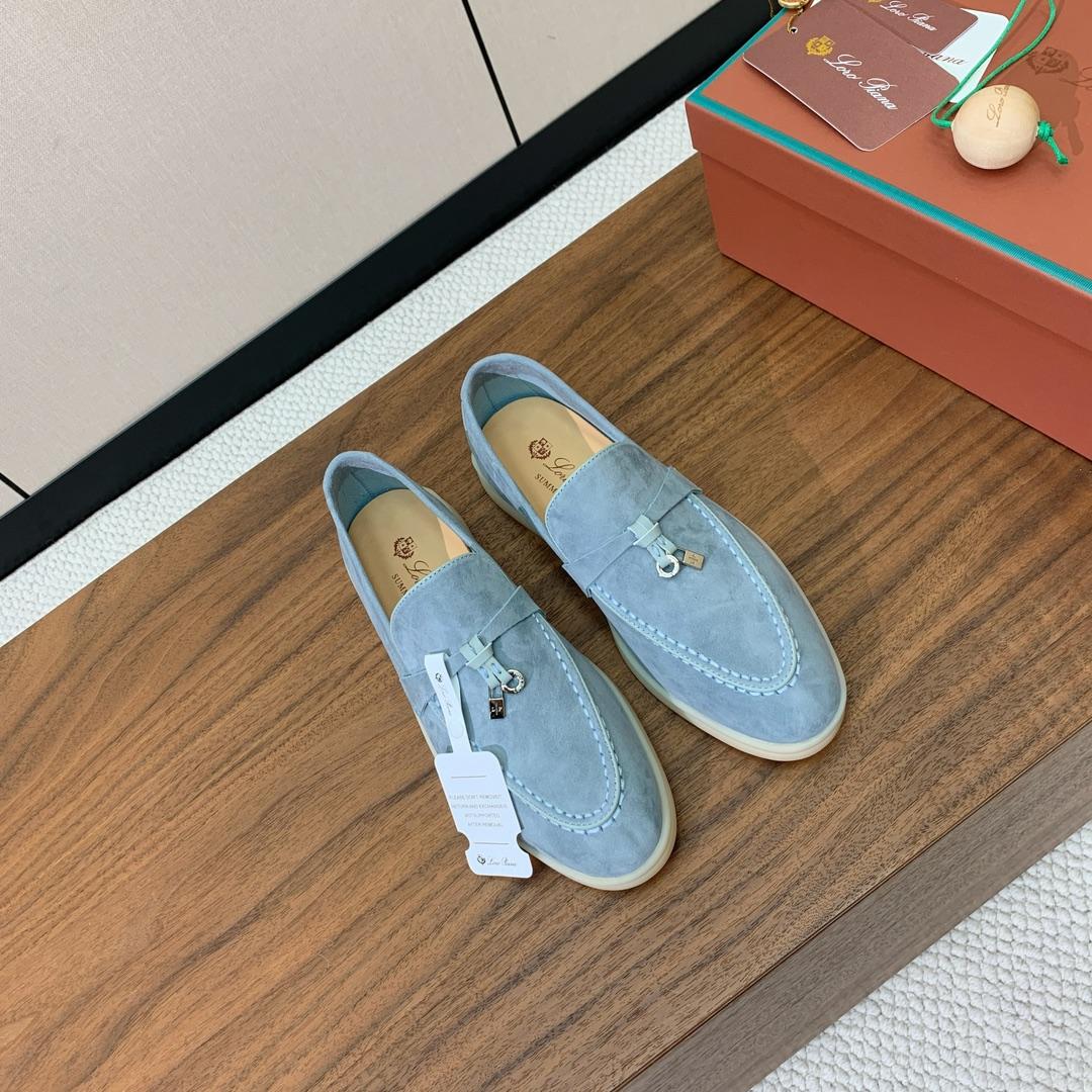 Loro Piana Summer Walk Loafers - DopestKickz