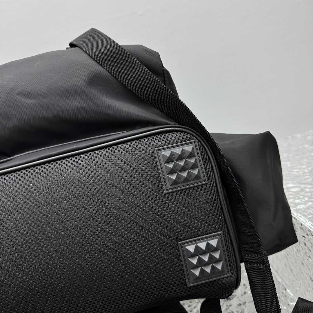 Maison Margiela Black High Tech XL Backpack - DopestKickz