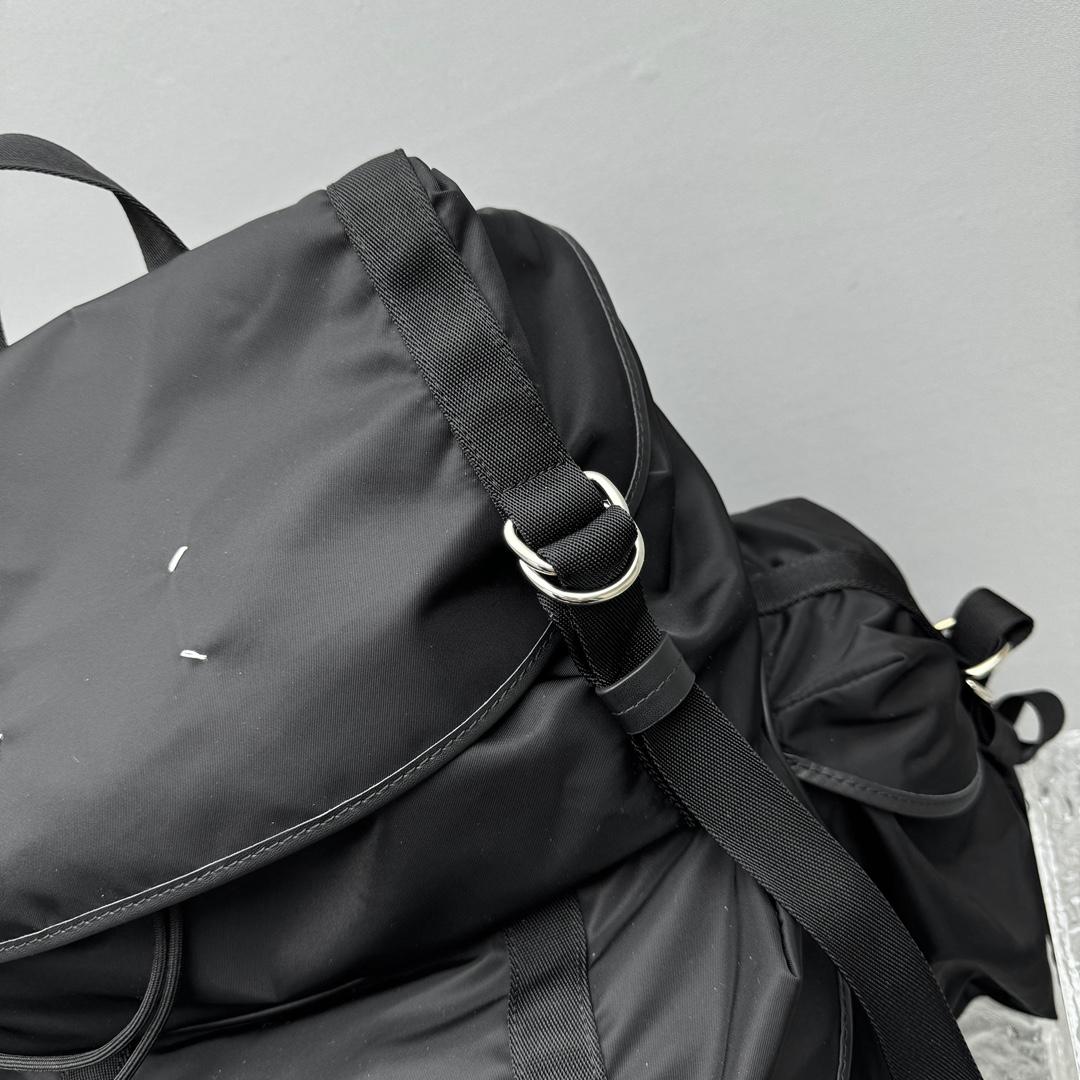 Maison Margiela Black High Tech XL Backpack - DopestKickz
