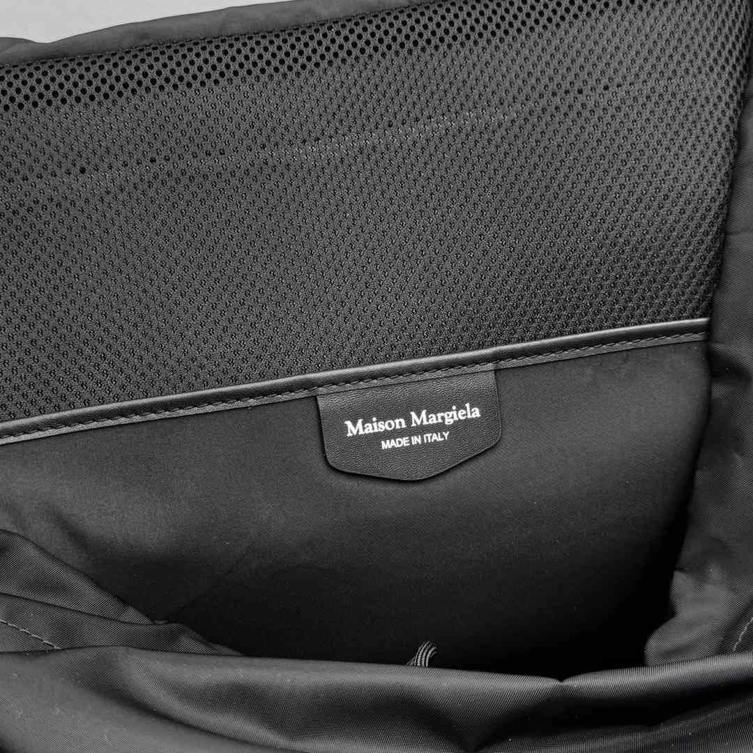 Maison Margiela Black High Tech XL Backpack - DopestKickz