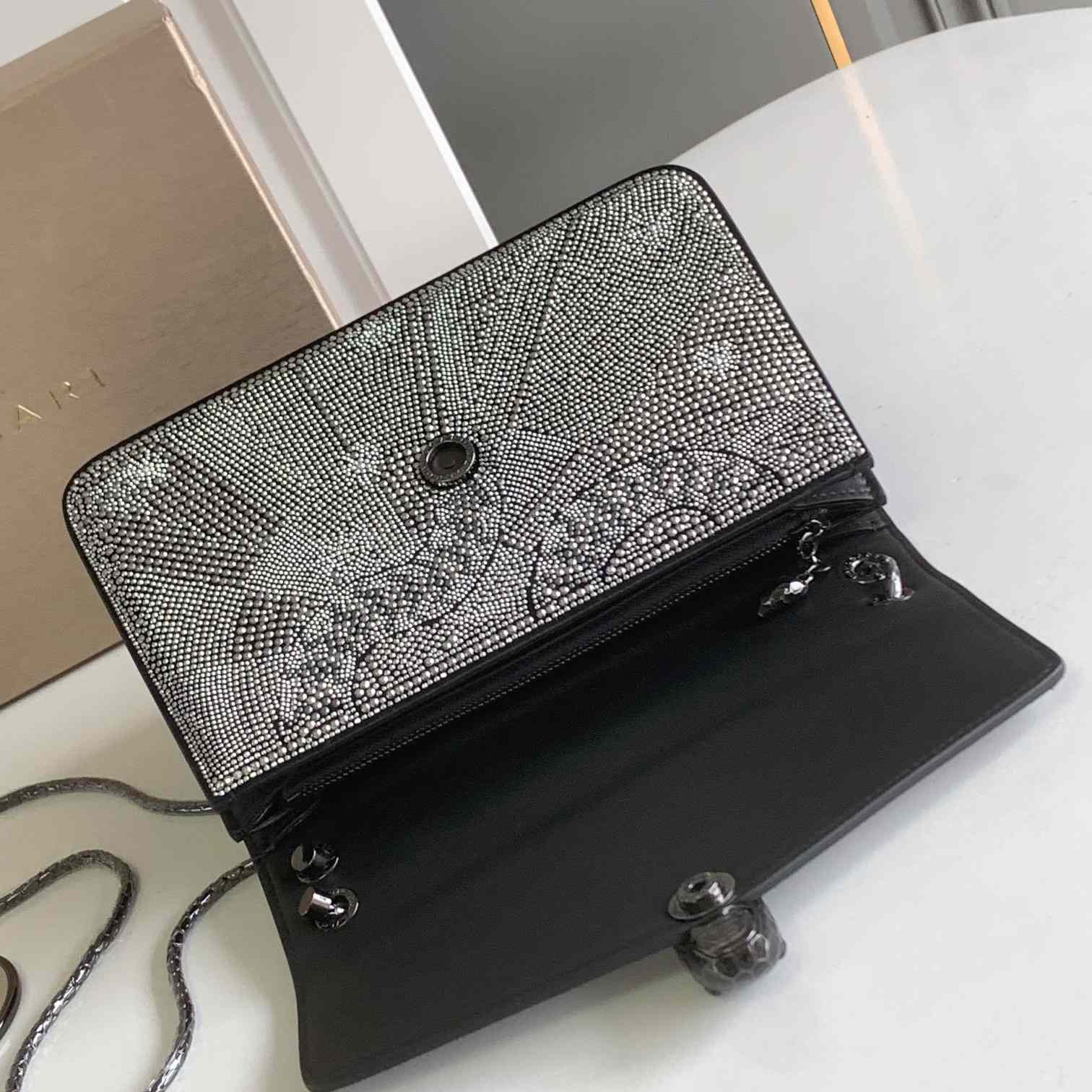 Bvlgari Serpenti Forever Shoulder Bag  25X16.5X8cm - DopestKickz