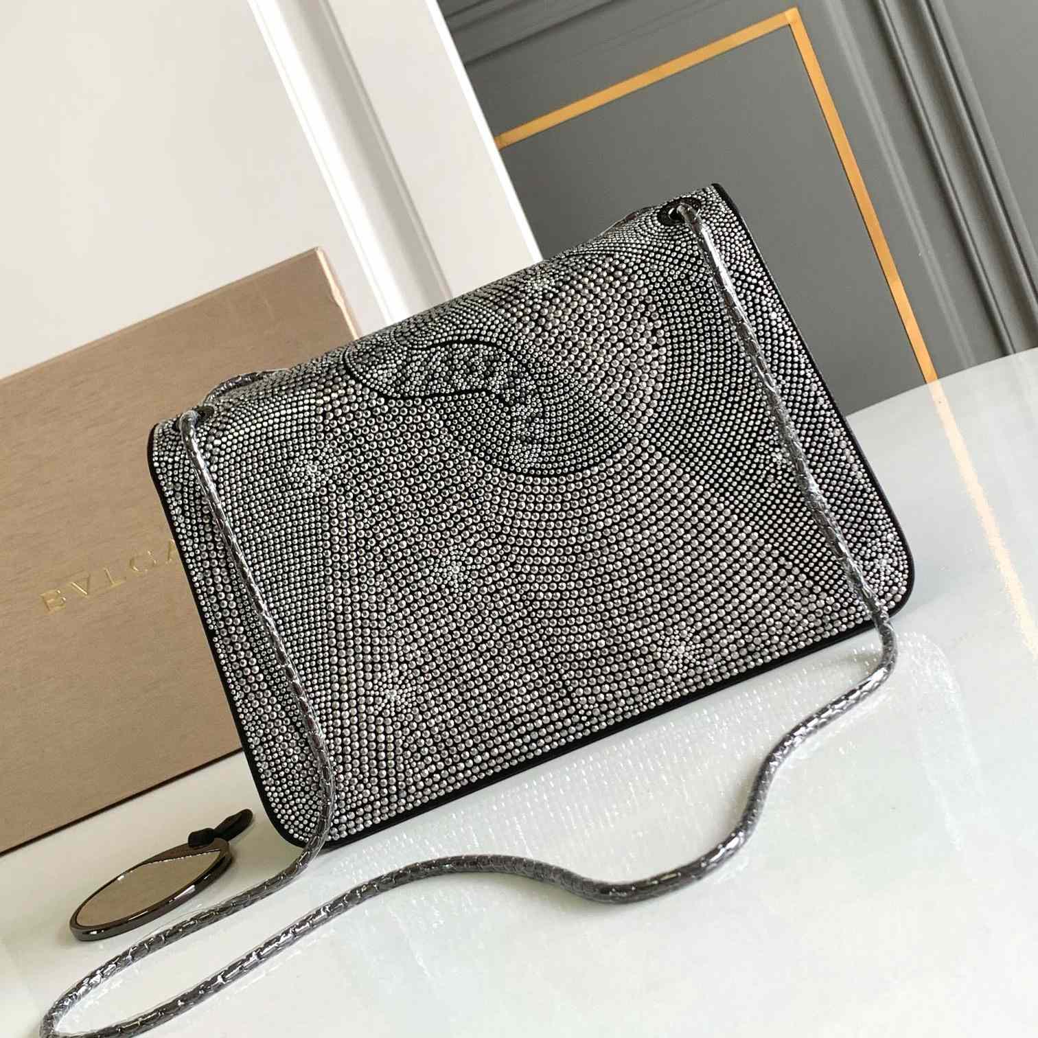 Bvlgari Serpenti Forever Shoulder Bag  25X16.5X8cm - DopestKickz