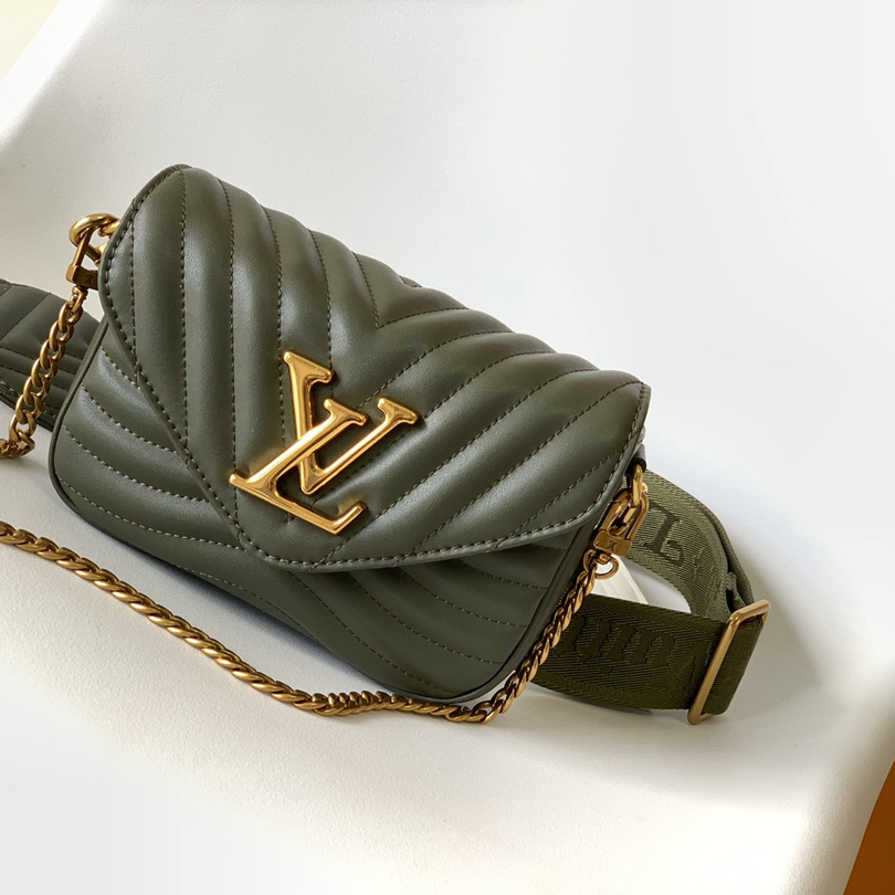  Louis Vuitton New Wave Multi-Pochette   （21x13x6.5cm）  M56471 - DopestKickz