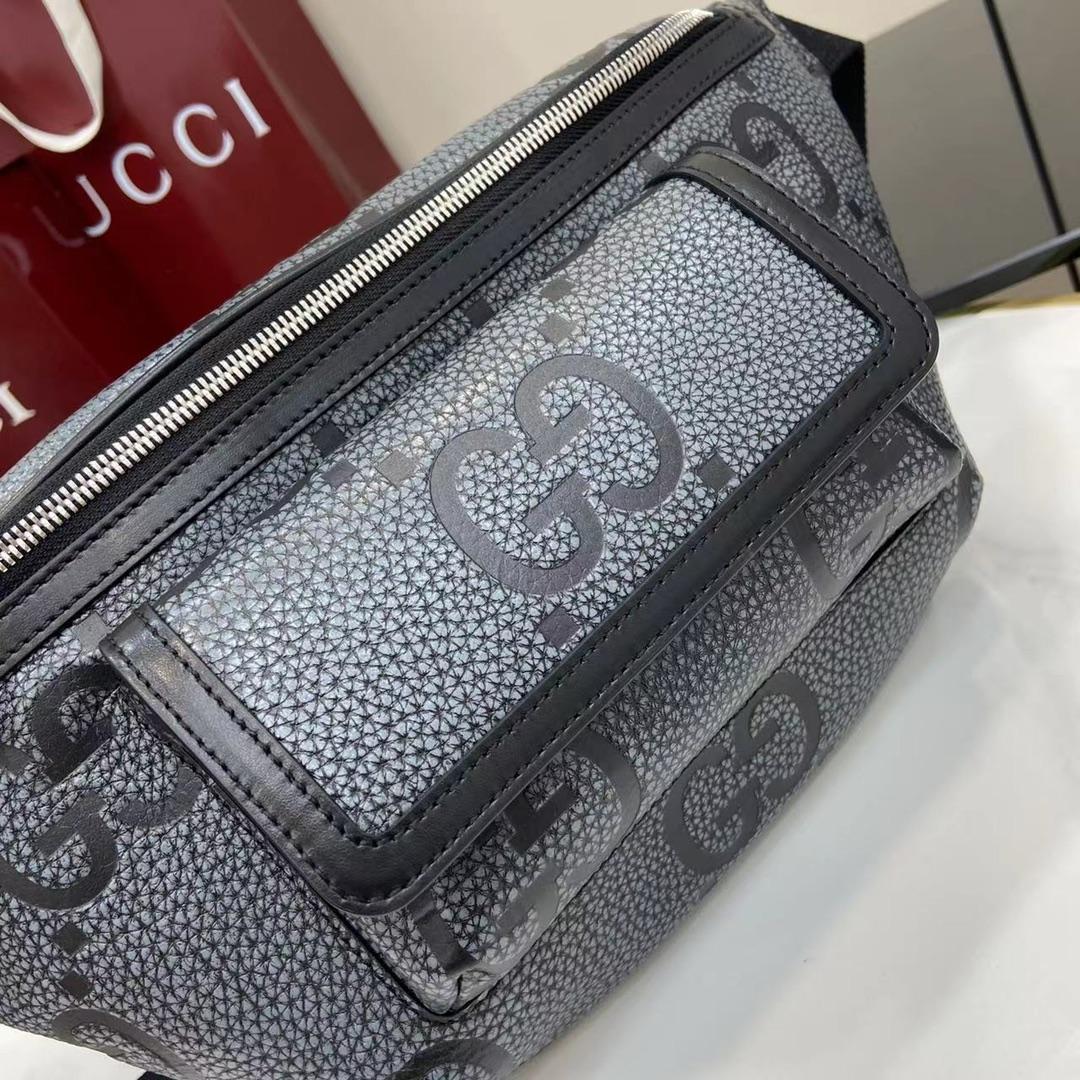 Gucci Medium Jumbo GG Belt Bag - DopestKickz