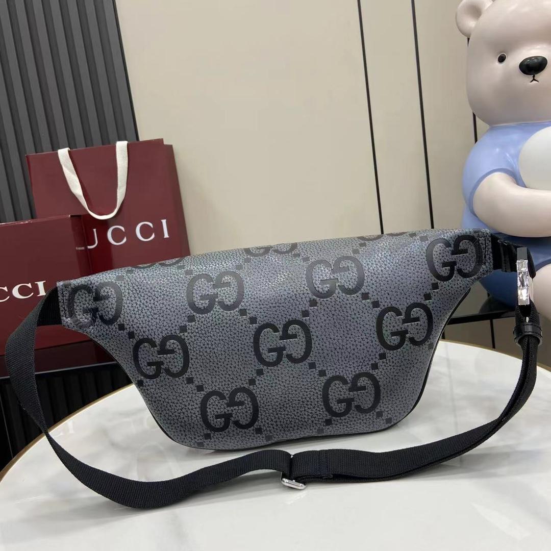 Gucci Medium Jumbo GG Belt Bag - DopestKickz