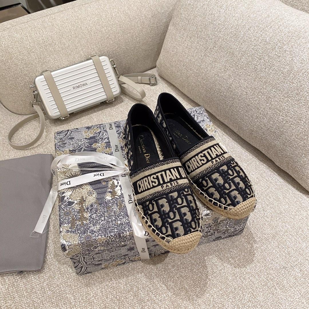 Dior Oblique Fisherman Shoes - DopestKickz