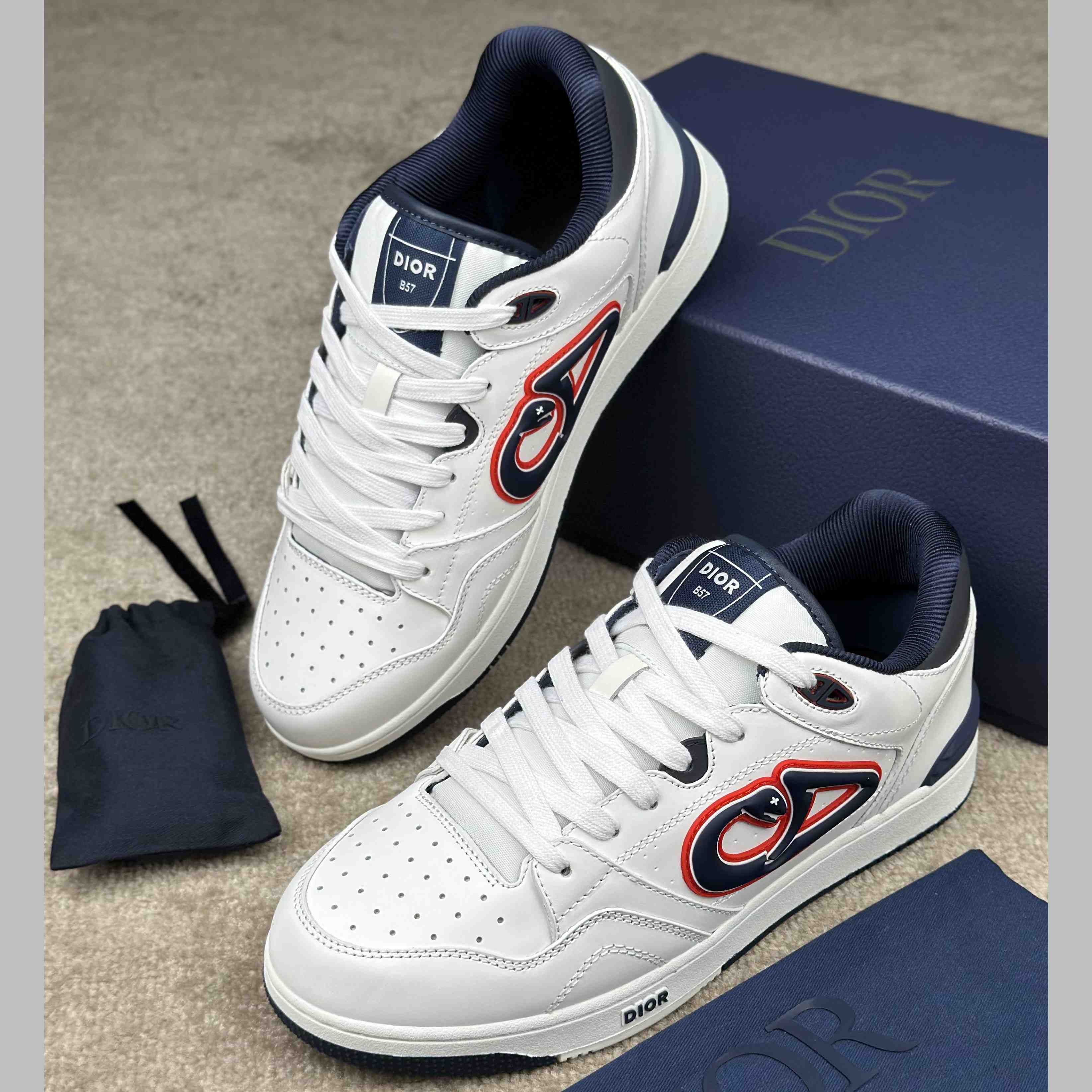 DIOR AND KAWS B57 Dribble Low-Top Sneaker  - DopestKickz