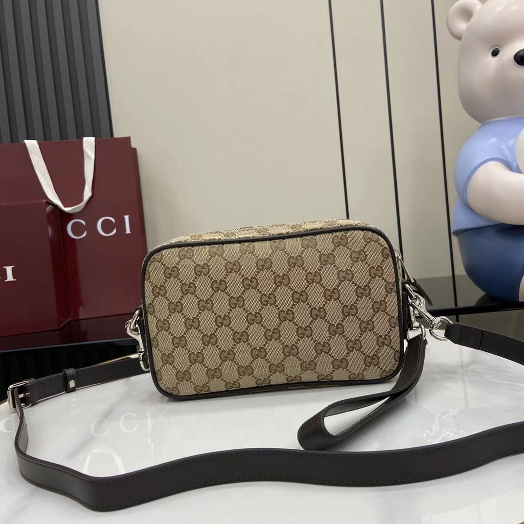 Gucci GG Canvas Small Crossbody Bag - DopestKickz