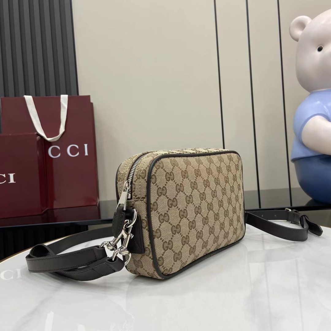 Gucci GG Canvas Small Crossbody Bag - DopestKickz