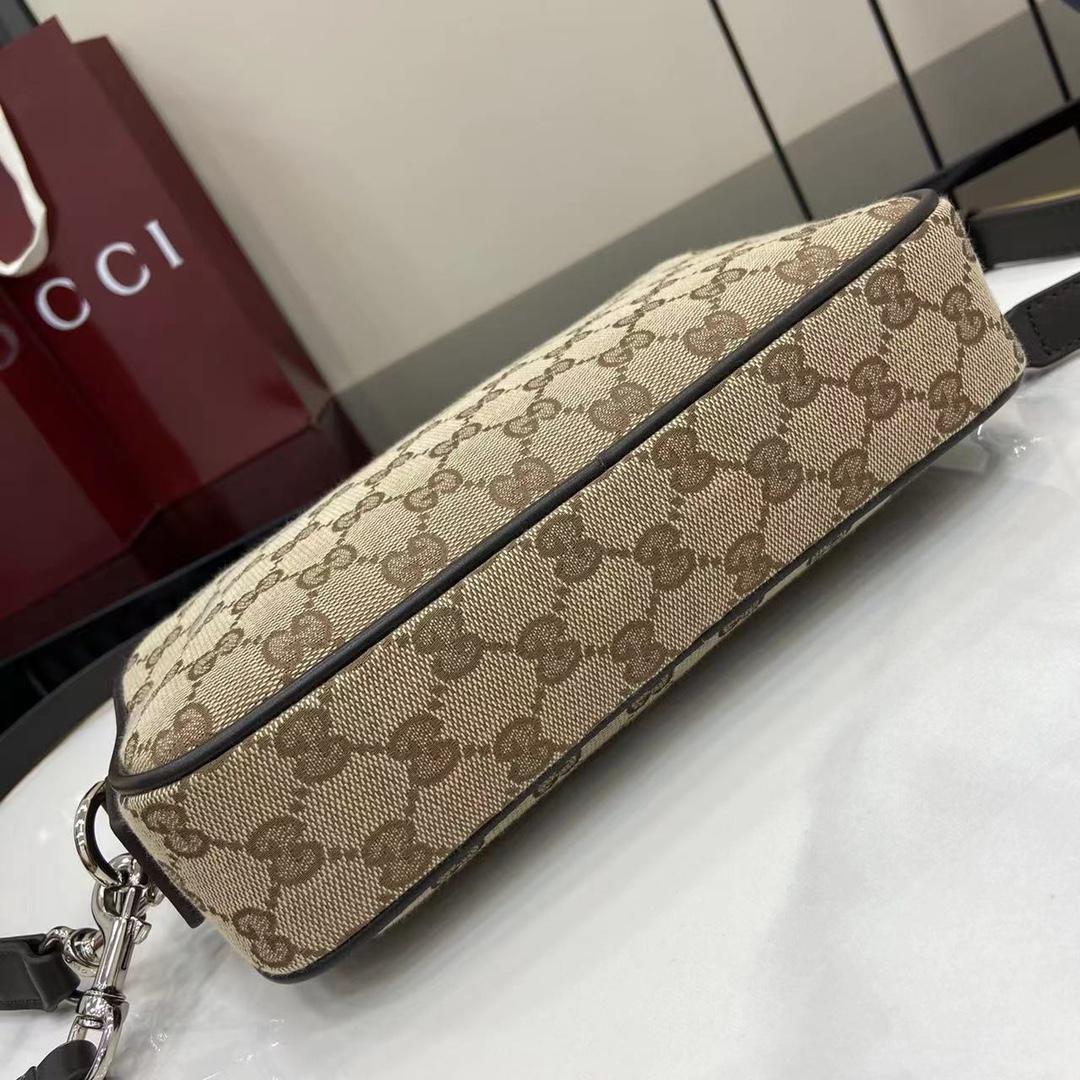 Gucci GG Canvas Small Crossbody Bag - DopestKickz