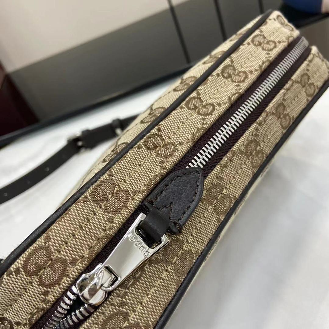 Gucci GG Canvas Small Crossbody Bag - DopestKickz